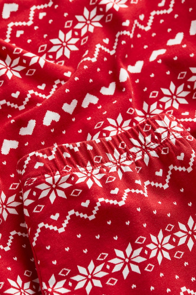 Pyjama imprimé - Rouge/motif - 2