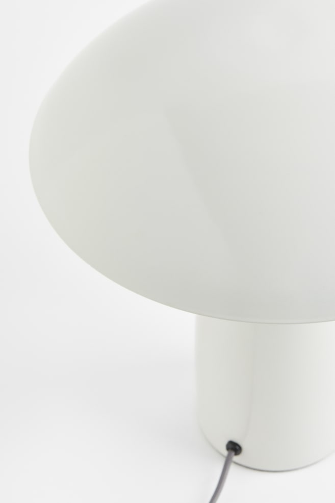 Lampe de table en métal - Grège clair/Rouge/Rose rouille/Jaune - 4