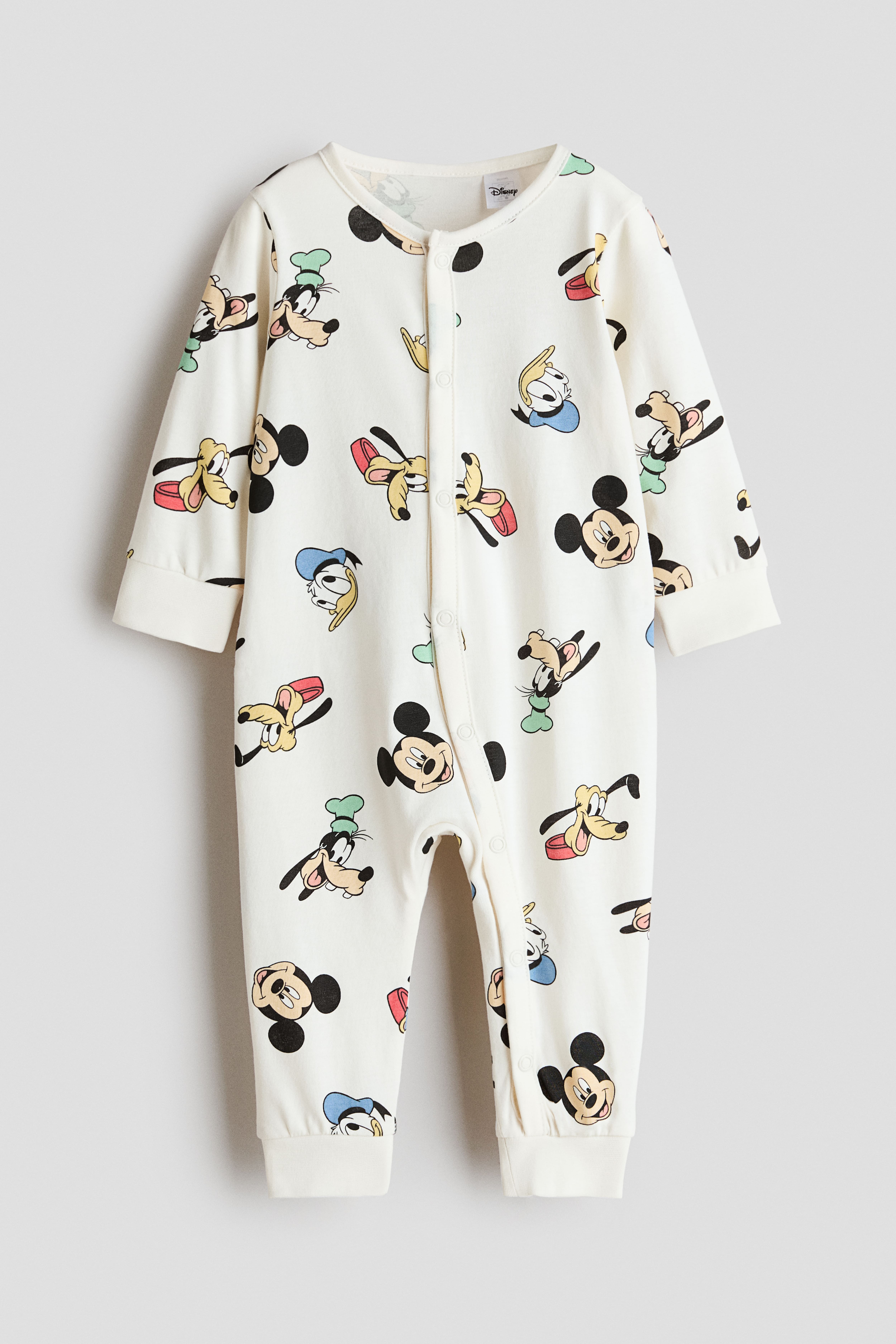 Printed Cotton Pajama Jumpsuit