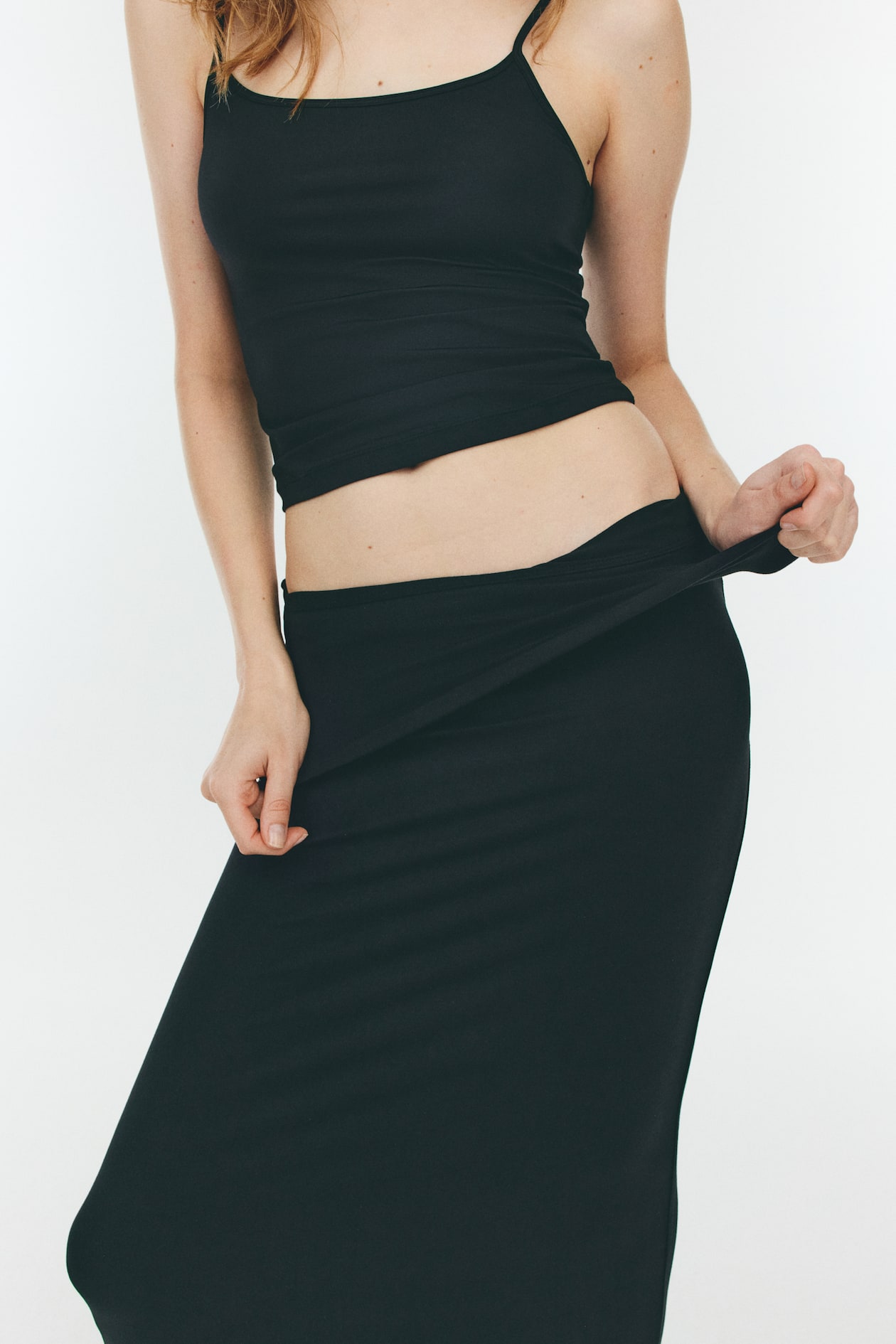 Foldover-Waist Maxi Skirt - image 2