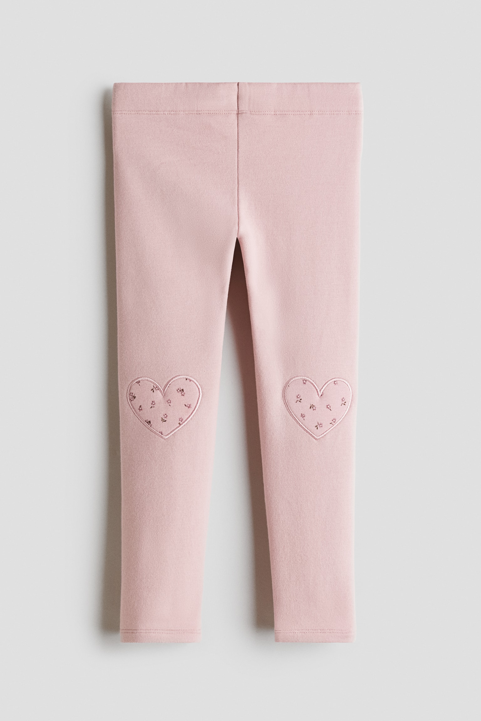 Cotton leggings - Light dusty pink/Hearts/Black/Leopard print/Black/Hearts/Dusty lilac/Floral