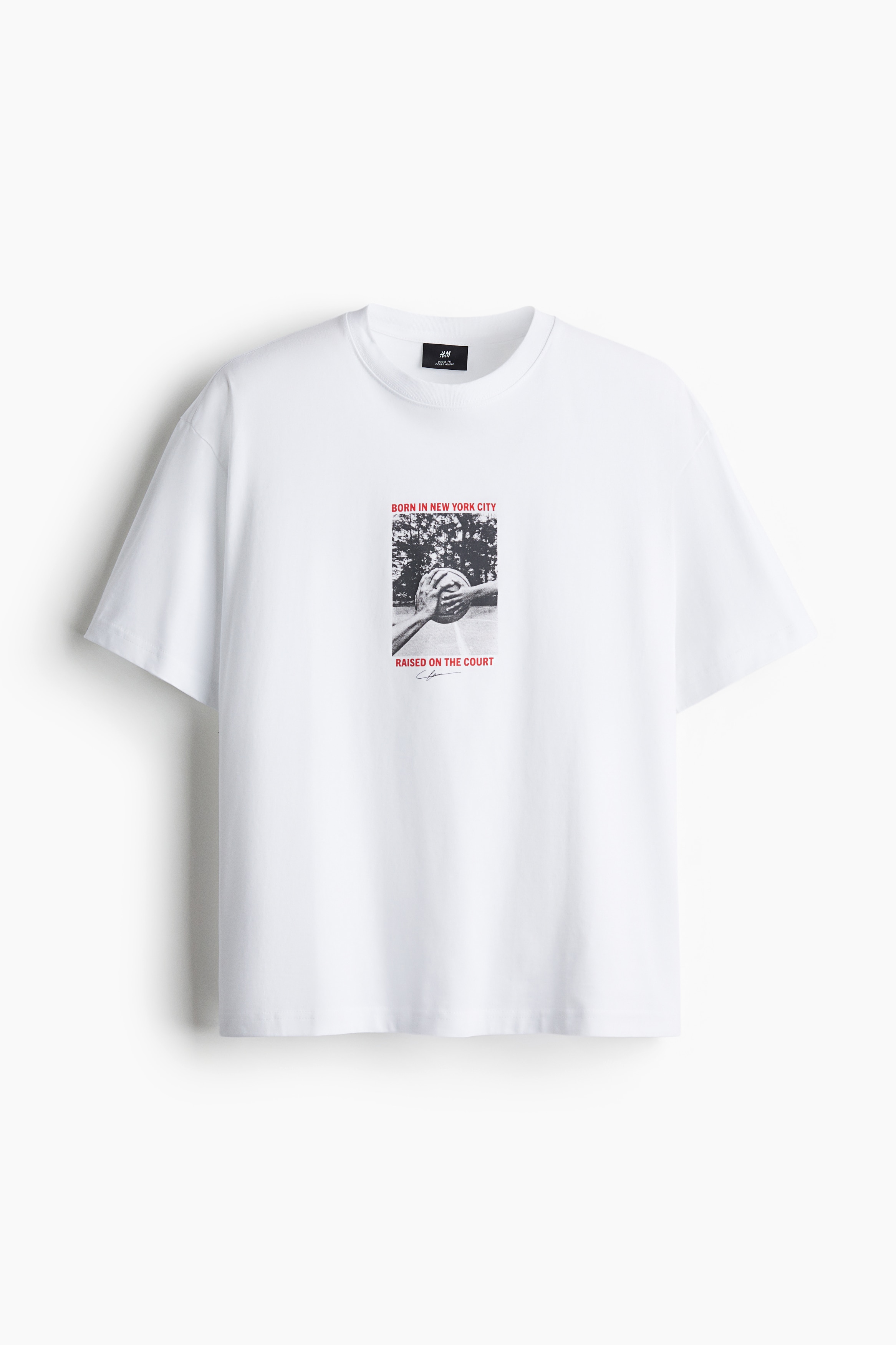 Loose Fit Printed T-shirt - White/New York/White/Puerto Vallarta/White/Aura Artist House/White/Hi-Fi/Light blue/Non Redibit/White/Small Talk/White/Cafe Aloha/Peach pink/Echo Park/White/seashells/White/Sevilla/White/Gentlemen Syndrome/White/water lilies/Black/I'm Not in the Mood/White/Palm Noir/White/Less Is More/White/Menton/White/George's Gas