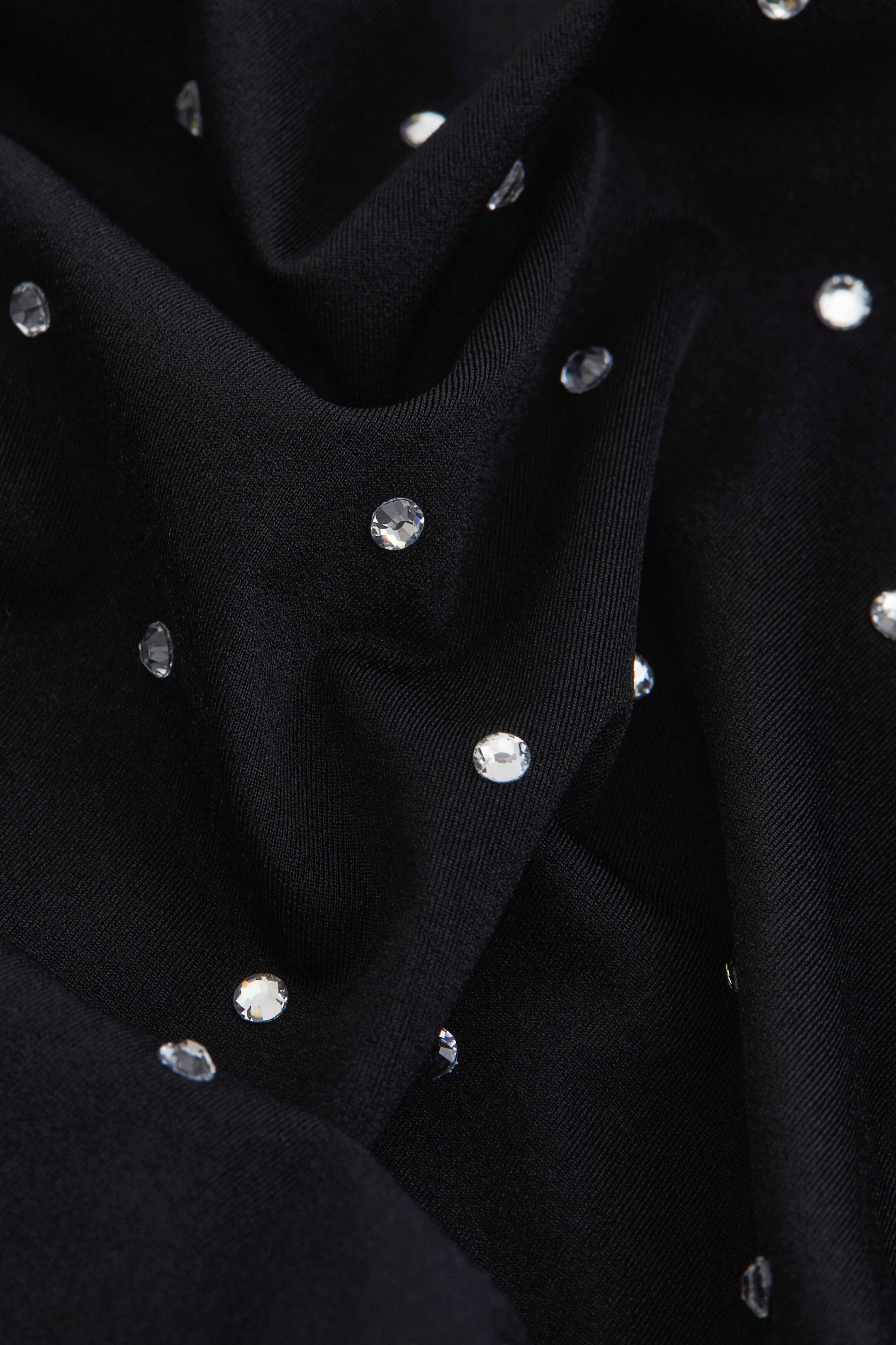 Visualizza immagine più grande: Top in jersey con strass - Nero - UOMO | H&M IT 3