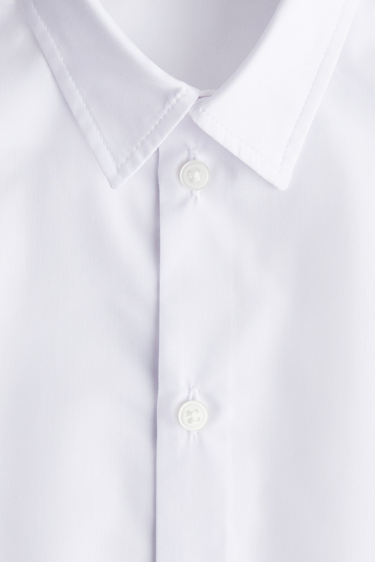 Easy iron Shirt White Kids H M US