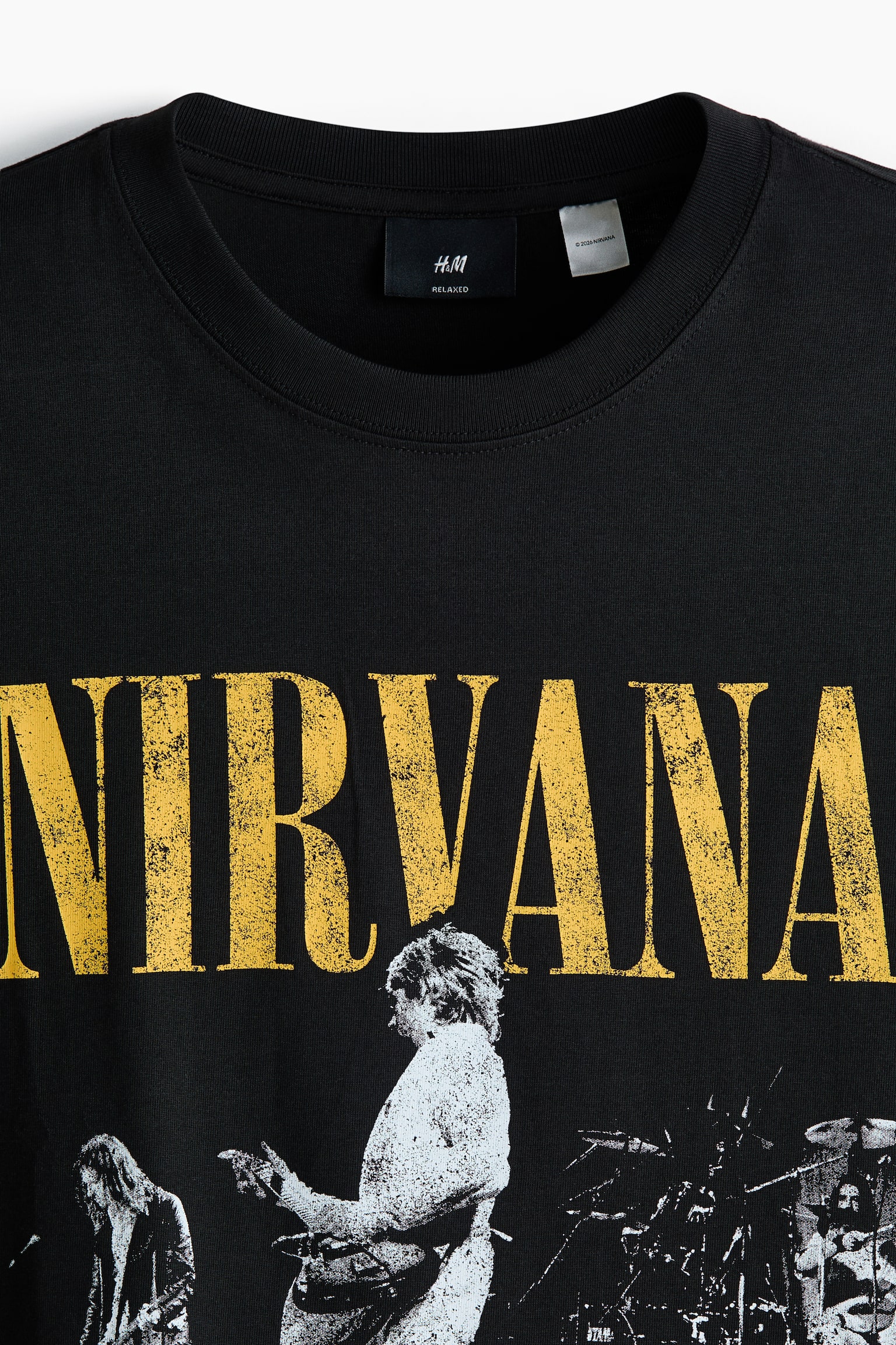 Loose Fit T-shirt - Black/Nirvana/Black/Pink Floyd/White/NASCAR/White/Snoopy/White/Honda/Dark green/Snoopy/White/Claude Monet/White/Pulp Fiction/White/Reservoir Dogs/White/Keith Haring - 7