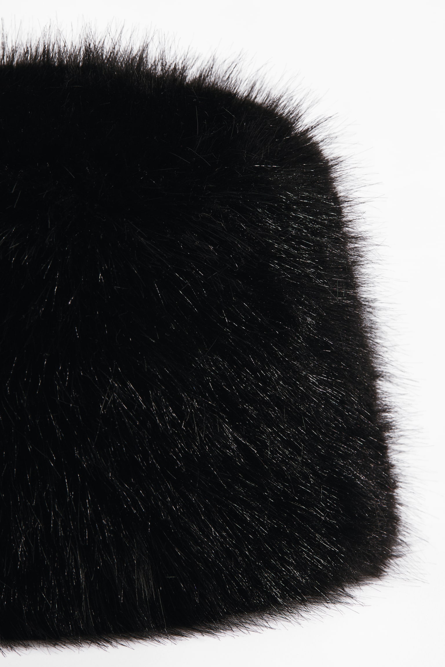 Fluffy hat - Black/Brown/Cream/Leopard print - 2