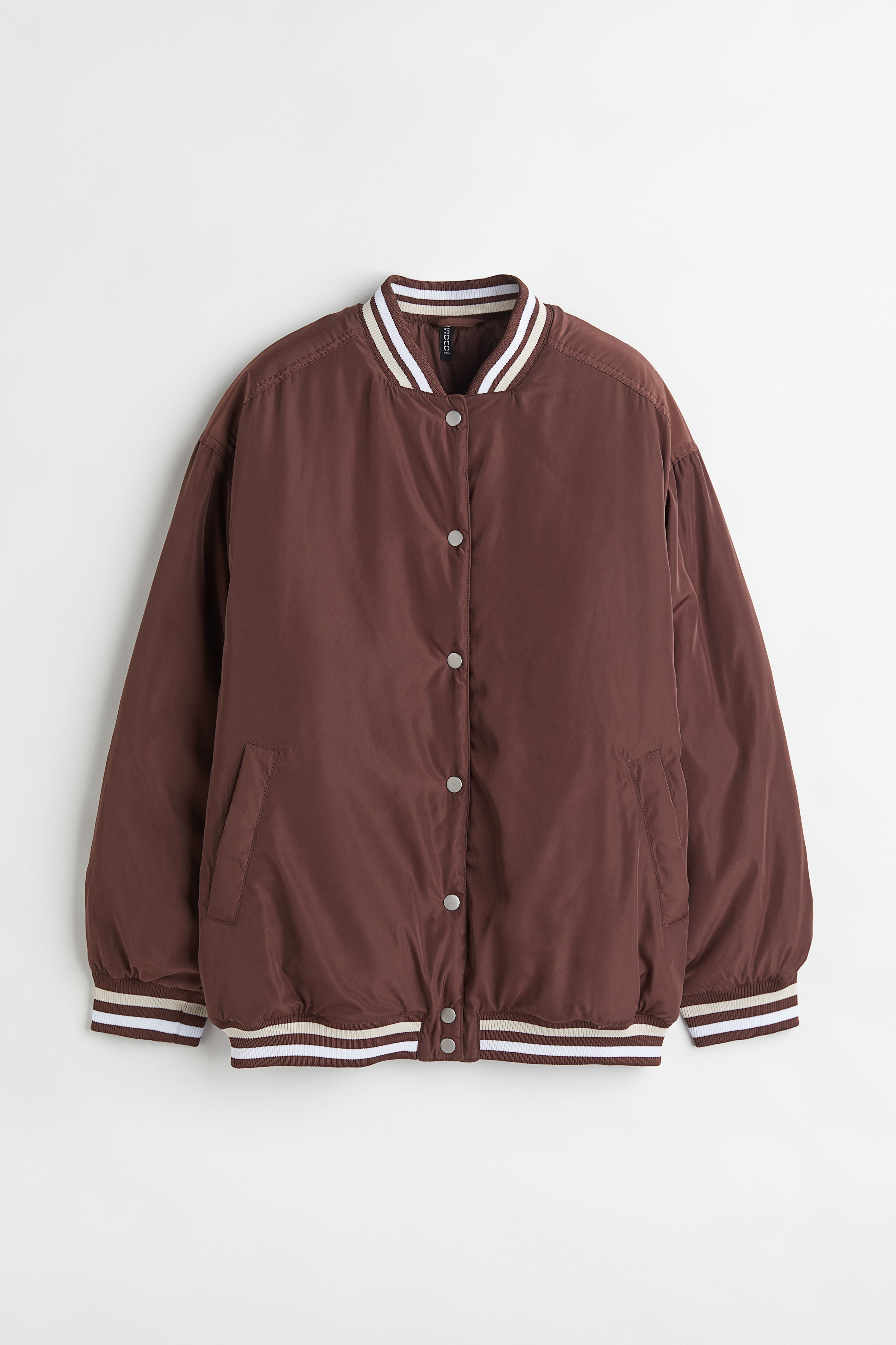 Baseball Jacket Dark brown Ladies H M US