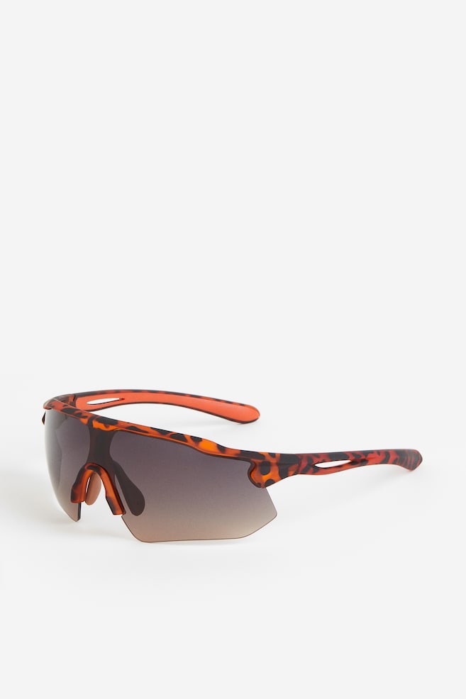 Sports sunglasses - Brown/Tortoiseshell-patterned - 2