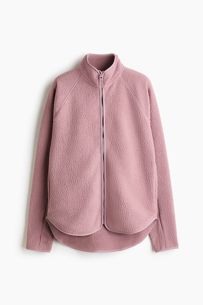 Teddy sports jacket - Antique rose/Light beige/Truffle grey - 1