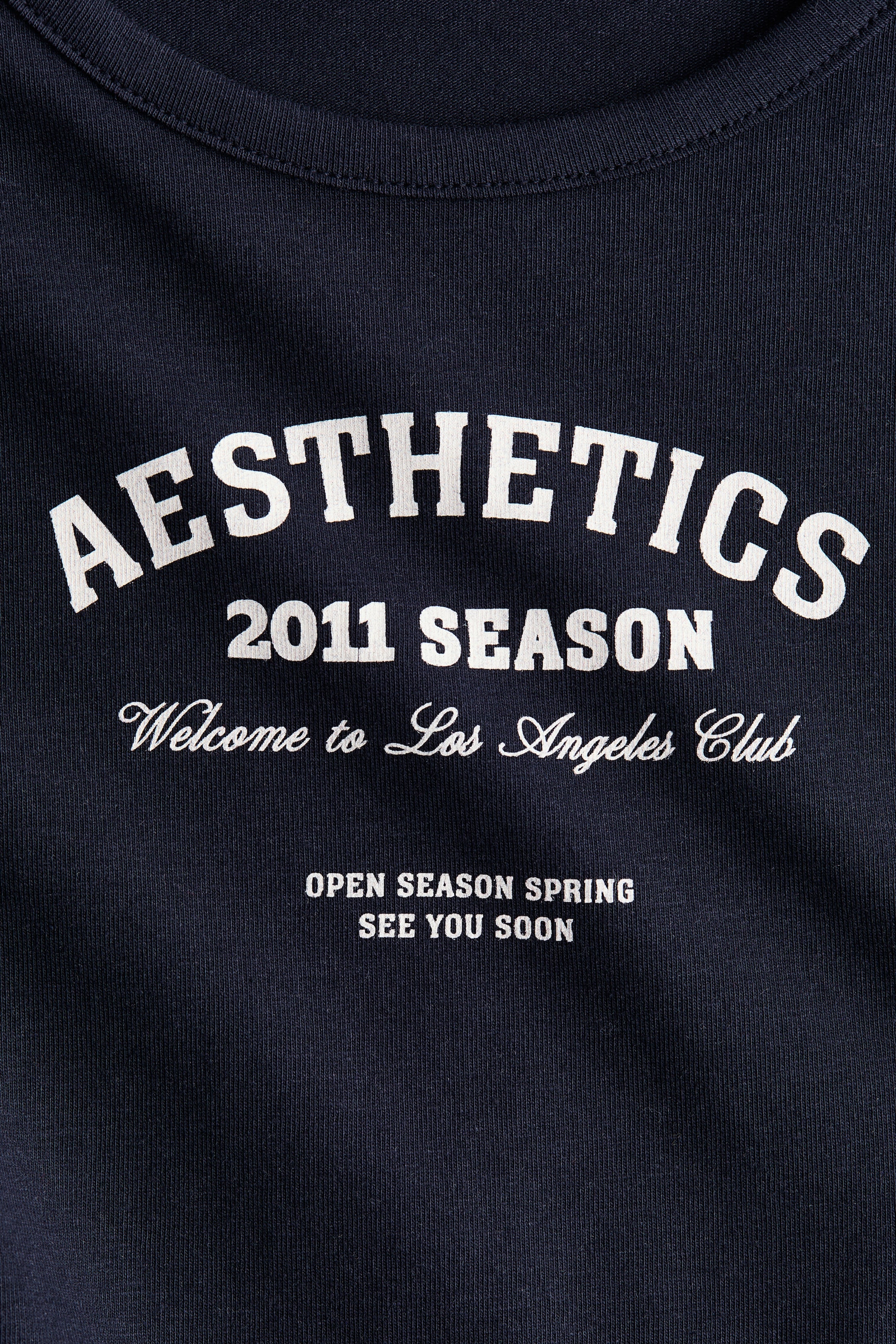 Prikaži veću sliku: Majica dugih rukava - Mornarsko plava/Aesthetics - Kids | H&M RS 2