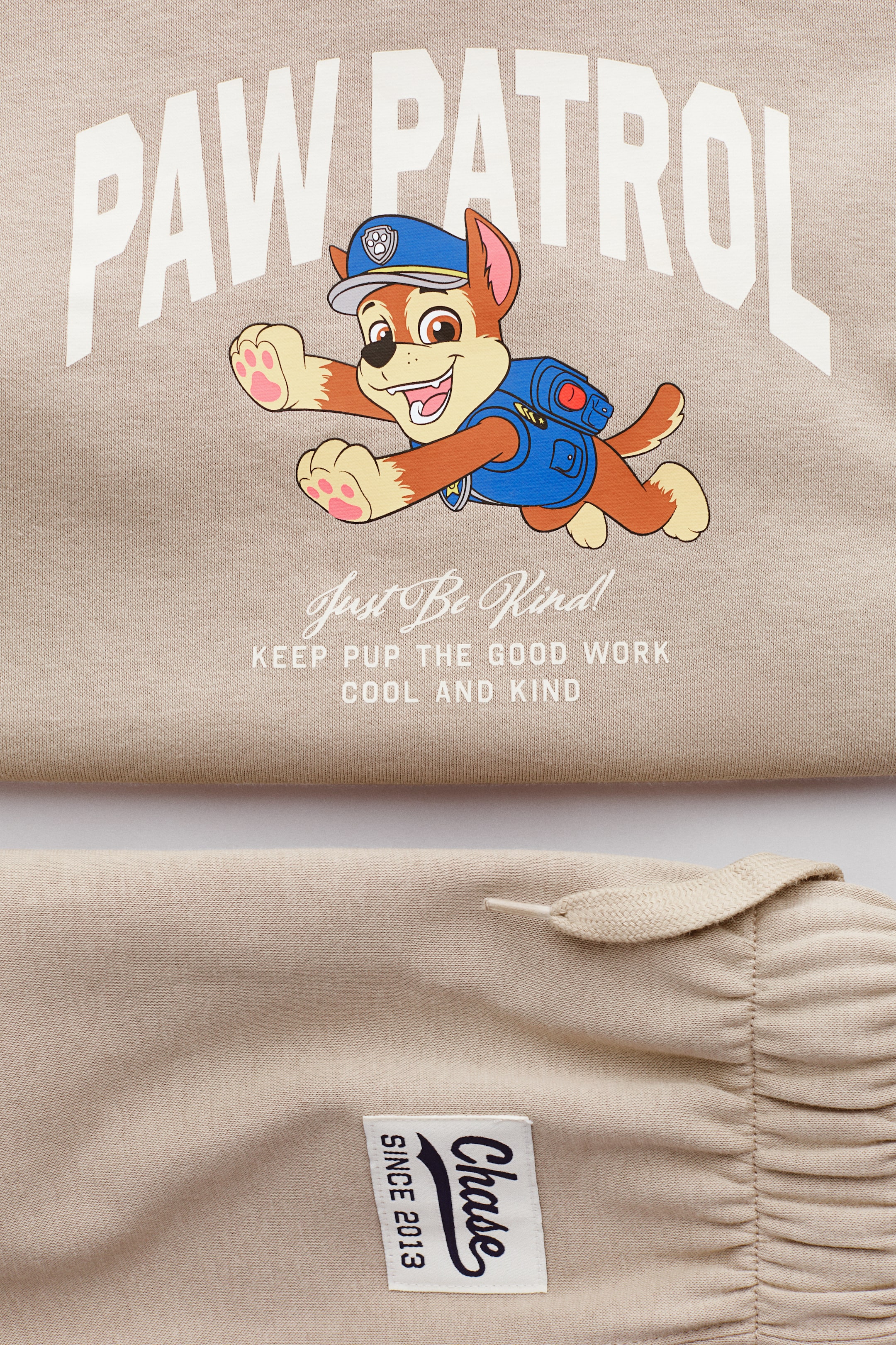 2-Piece Printed Sweatshirt and Joggers Set