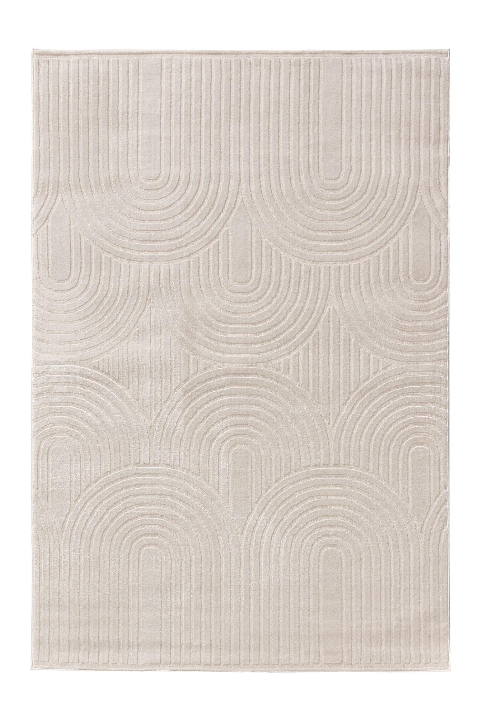 Tapis Claire - Crème/Gris - 1