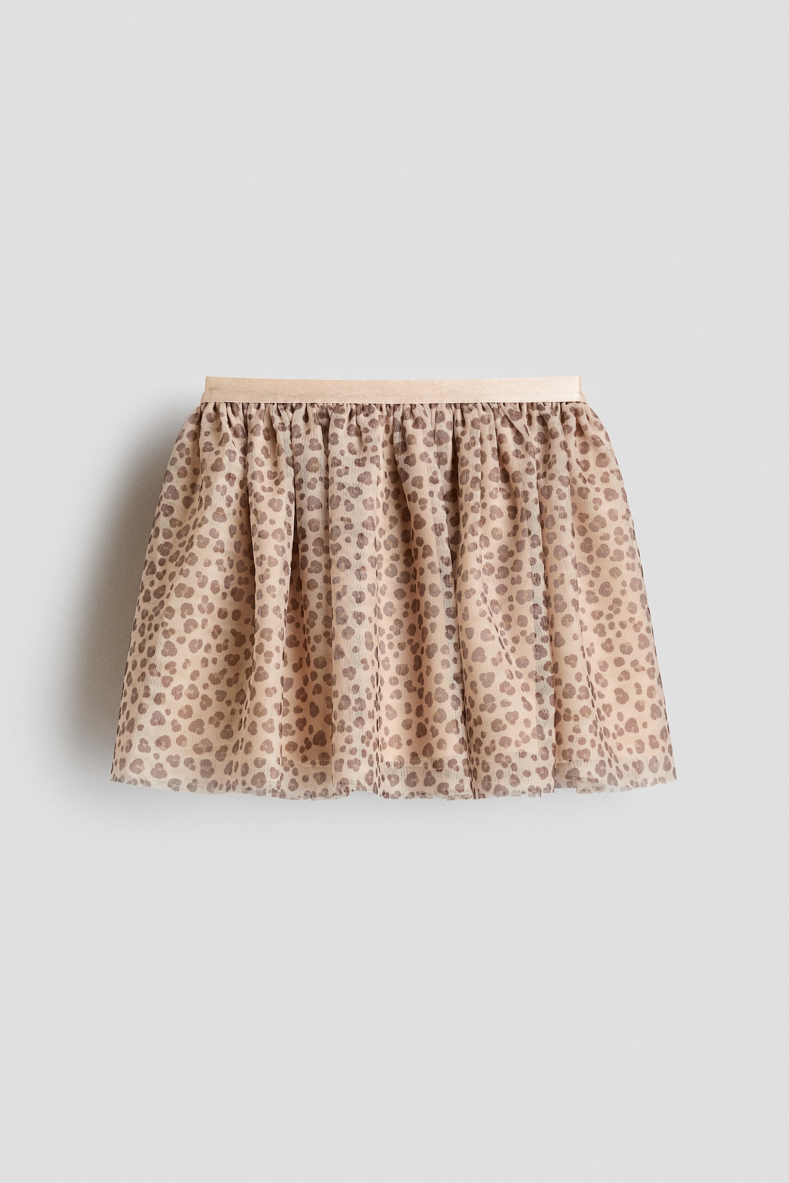 Falda de tul - Beige/Diseño de leopardo - 1