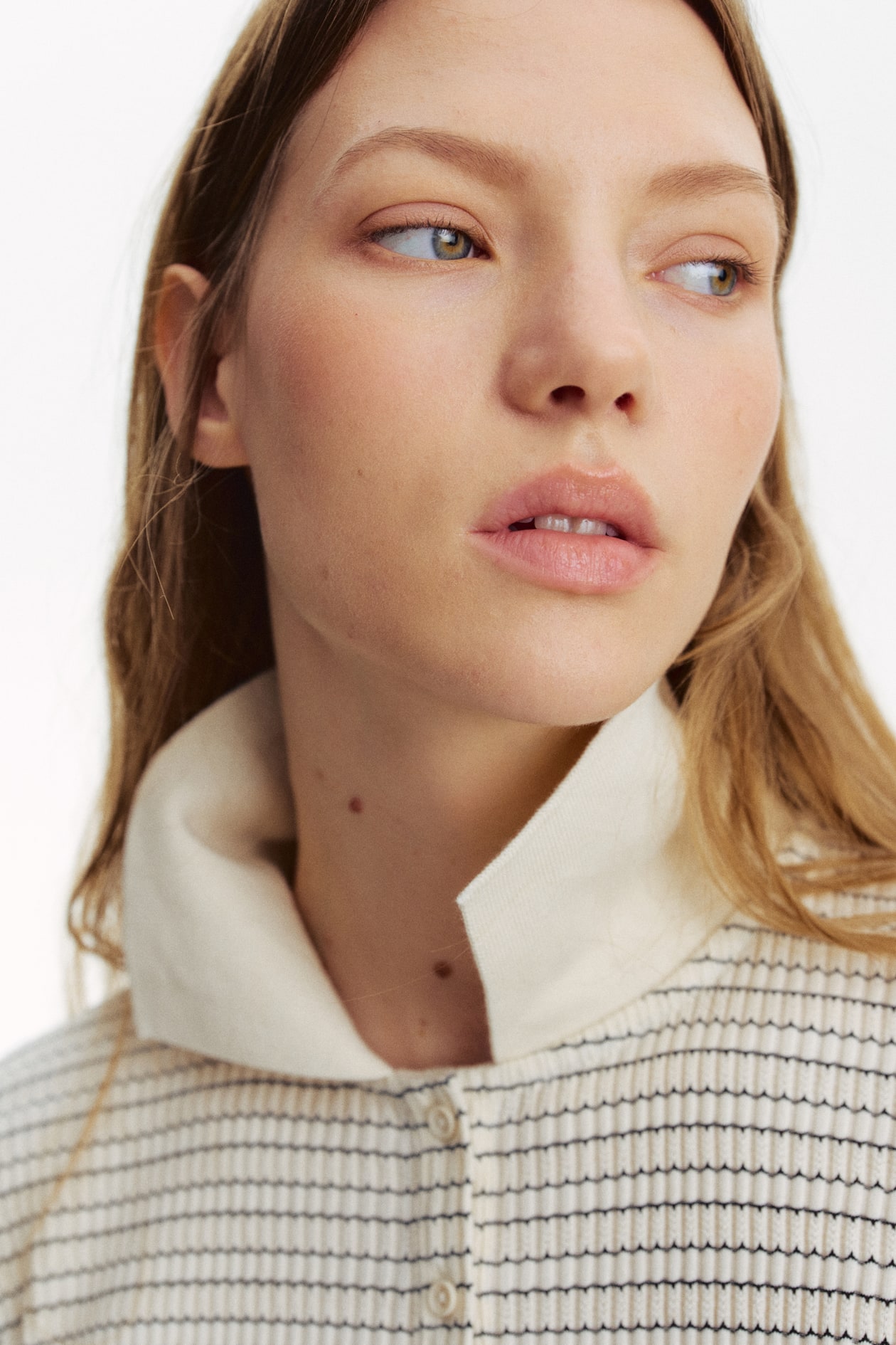 Rib-Knit Polo Shirt - image 2