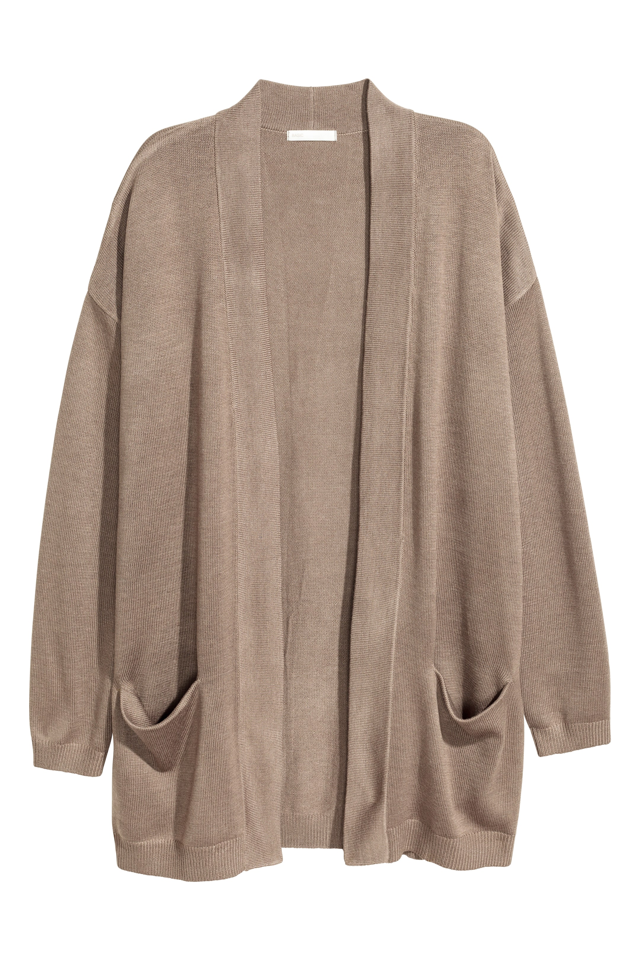 View larger image: Knitted cardigan - Mole - Ladies | H&M GB 1