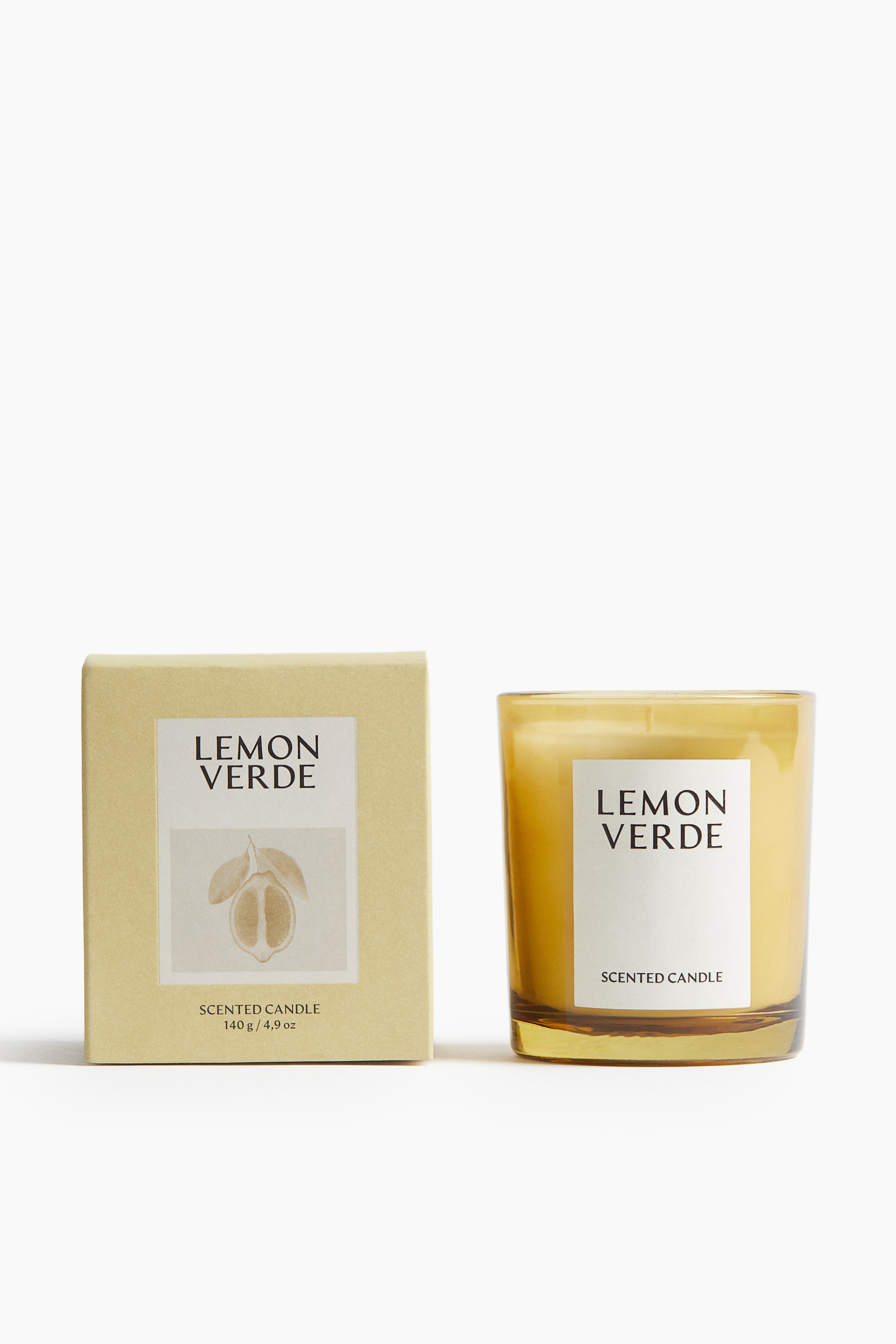 Scented candle in a glass holder - Lemon Verde - Home All | H&M GB 2