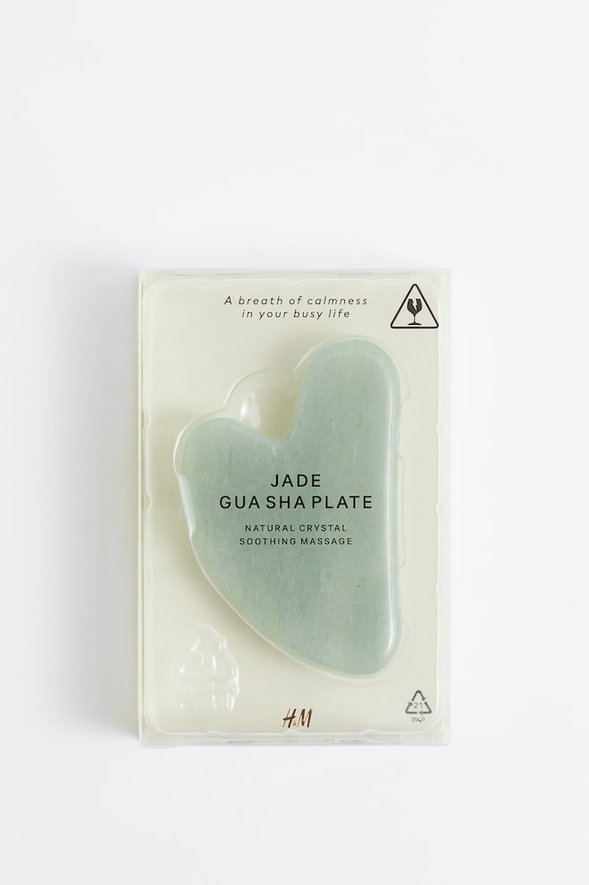 Gua Sha-Tool - Jade/Rosenquarz - 2