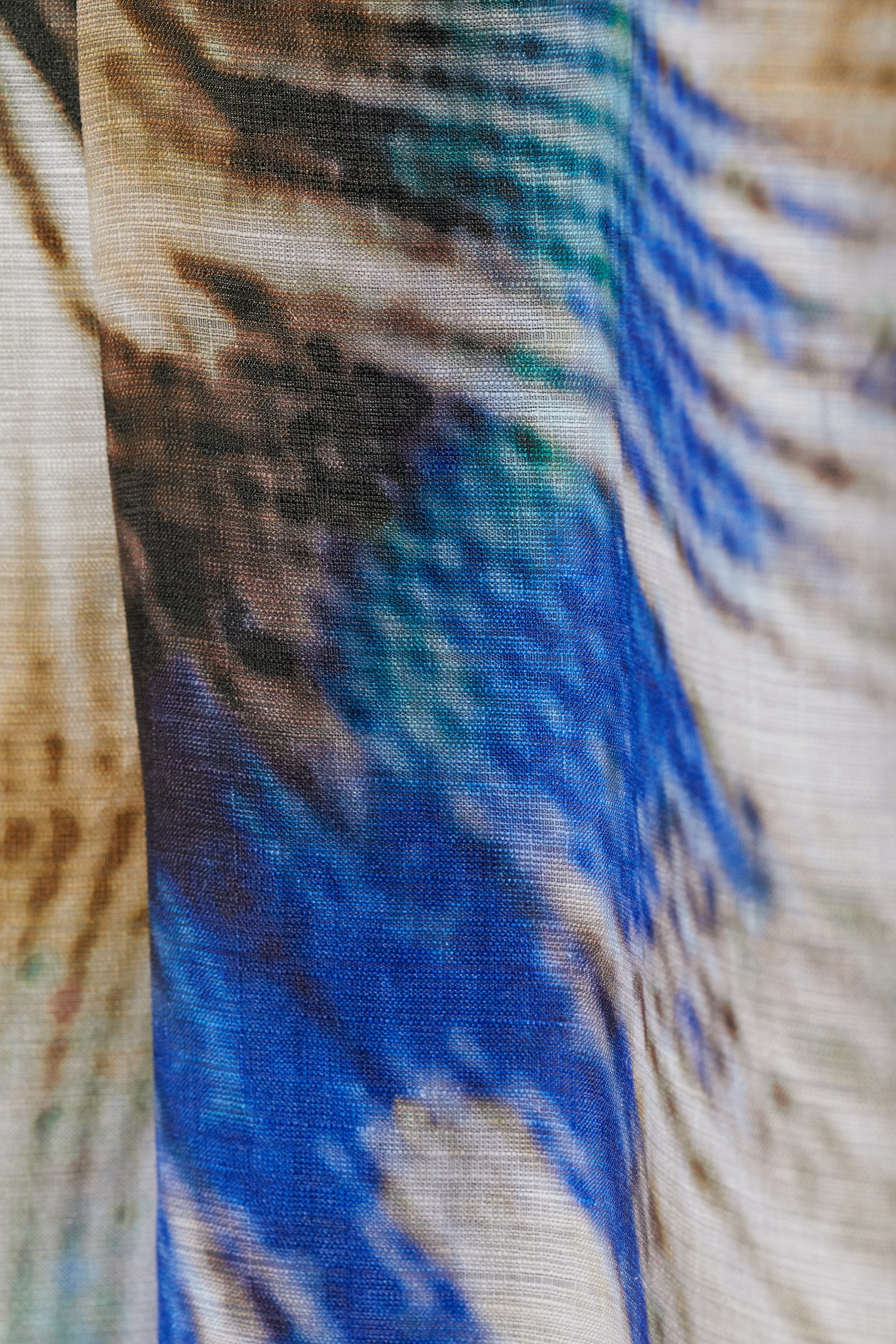 View larger image: Silk-blend dress - Multicoloured - Ladies | H&M IE 2