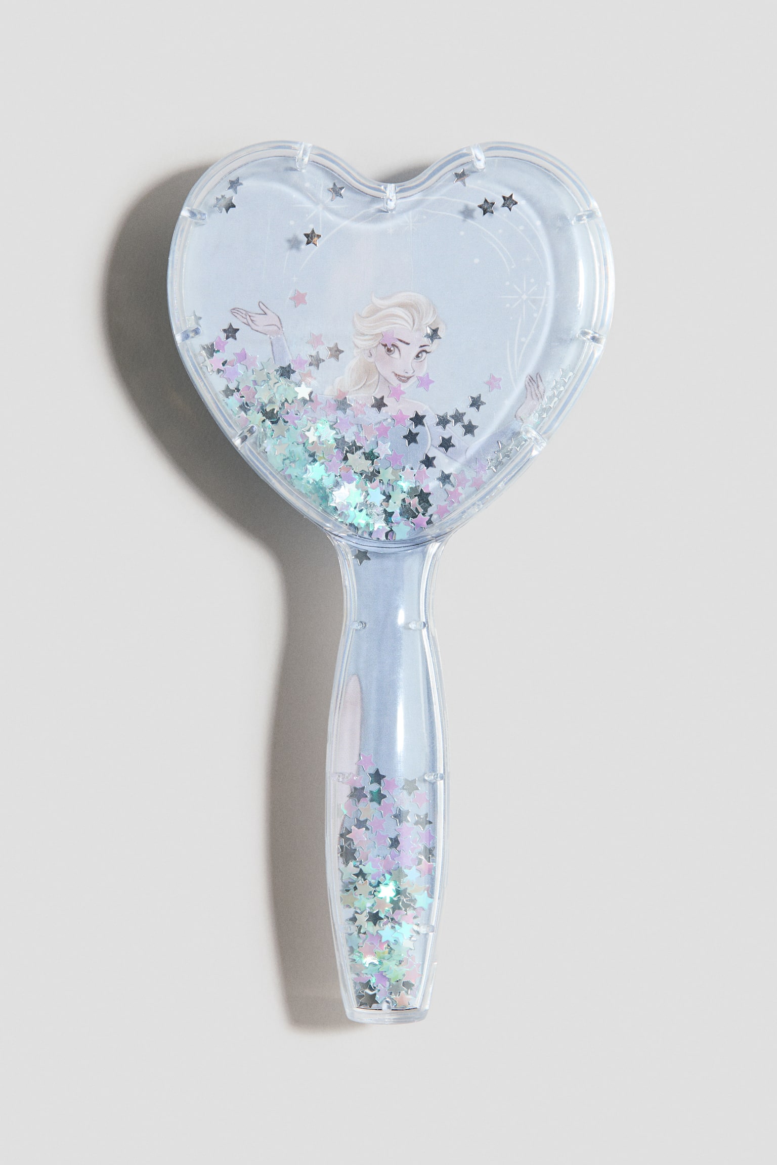 Cepillo para cabello con diseño de corazón - Azul claro/Frozen