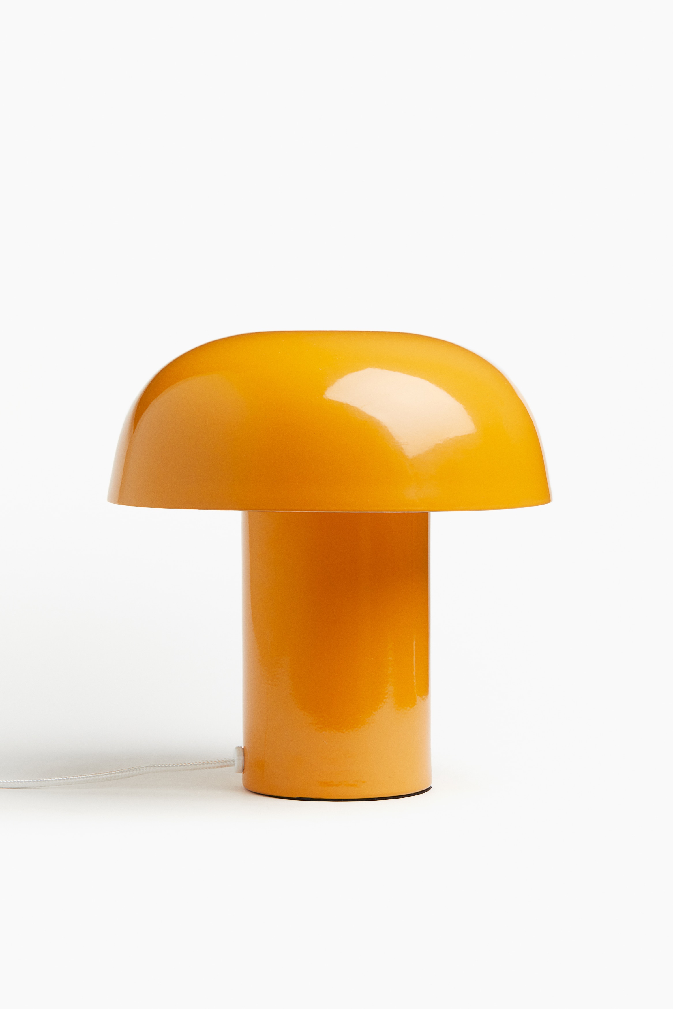 Metal Table Lamp - Orange