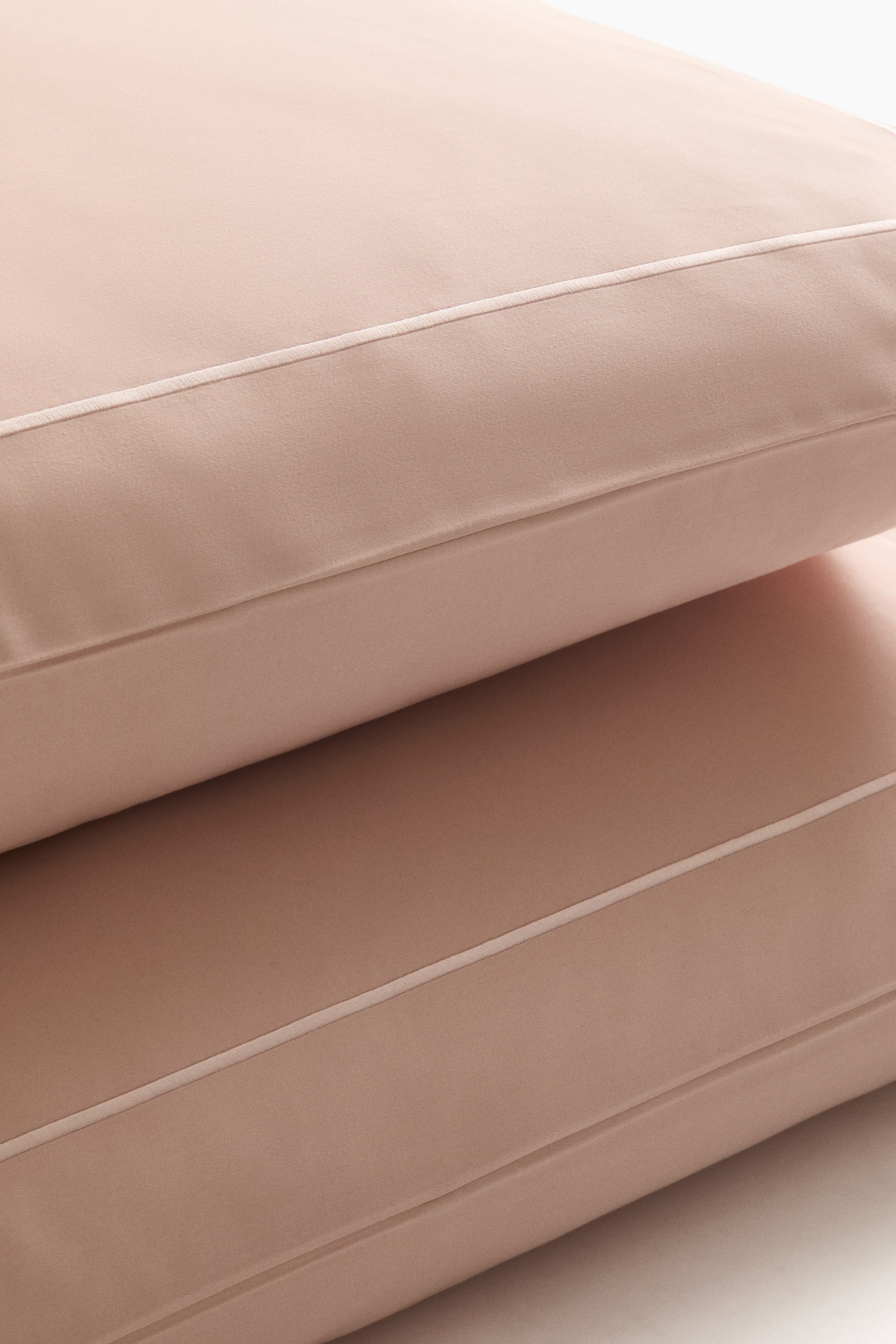 2-Pack Cotton Sateen Pillowcases