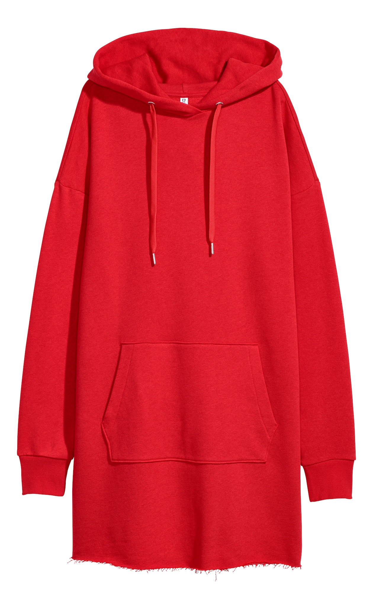 Hooded Sweatshirt Dress - Bright red - Ladies | H&M US