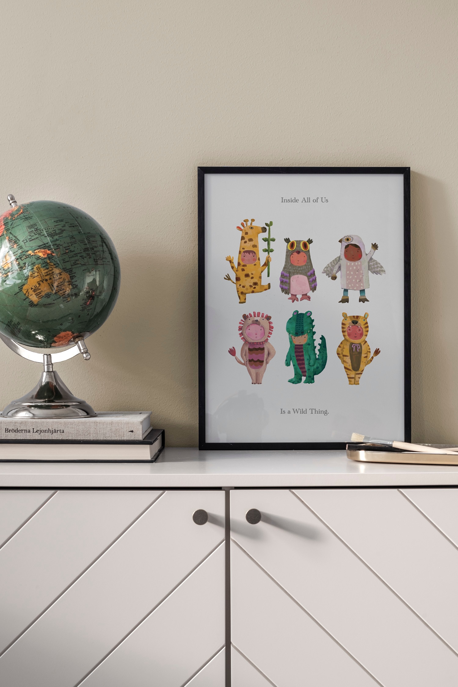 Wild Thing Poster - Beige