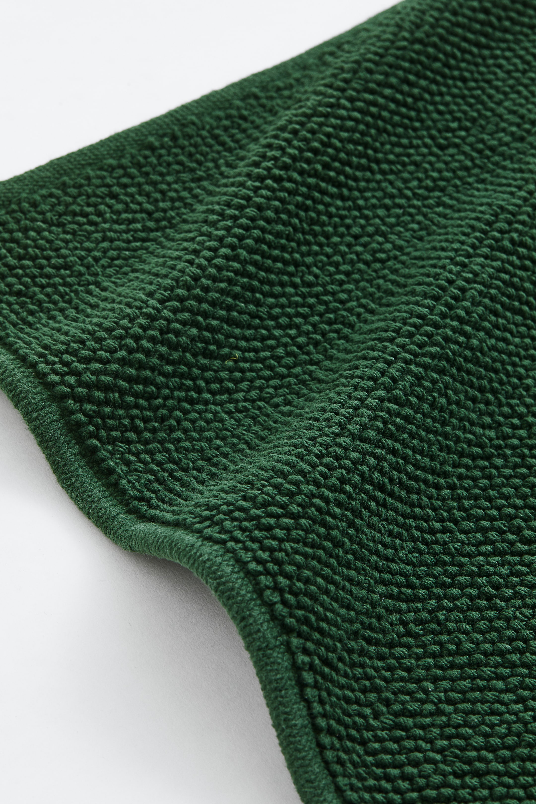 Cotton bath mat Dark green Home All H&M GB