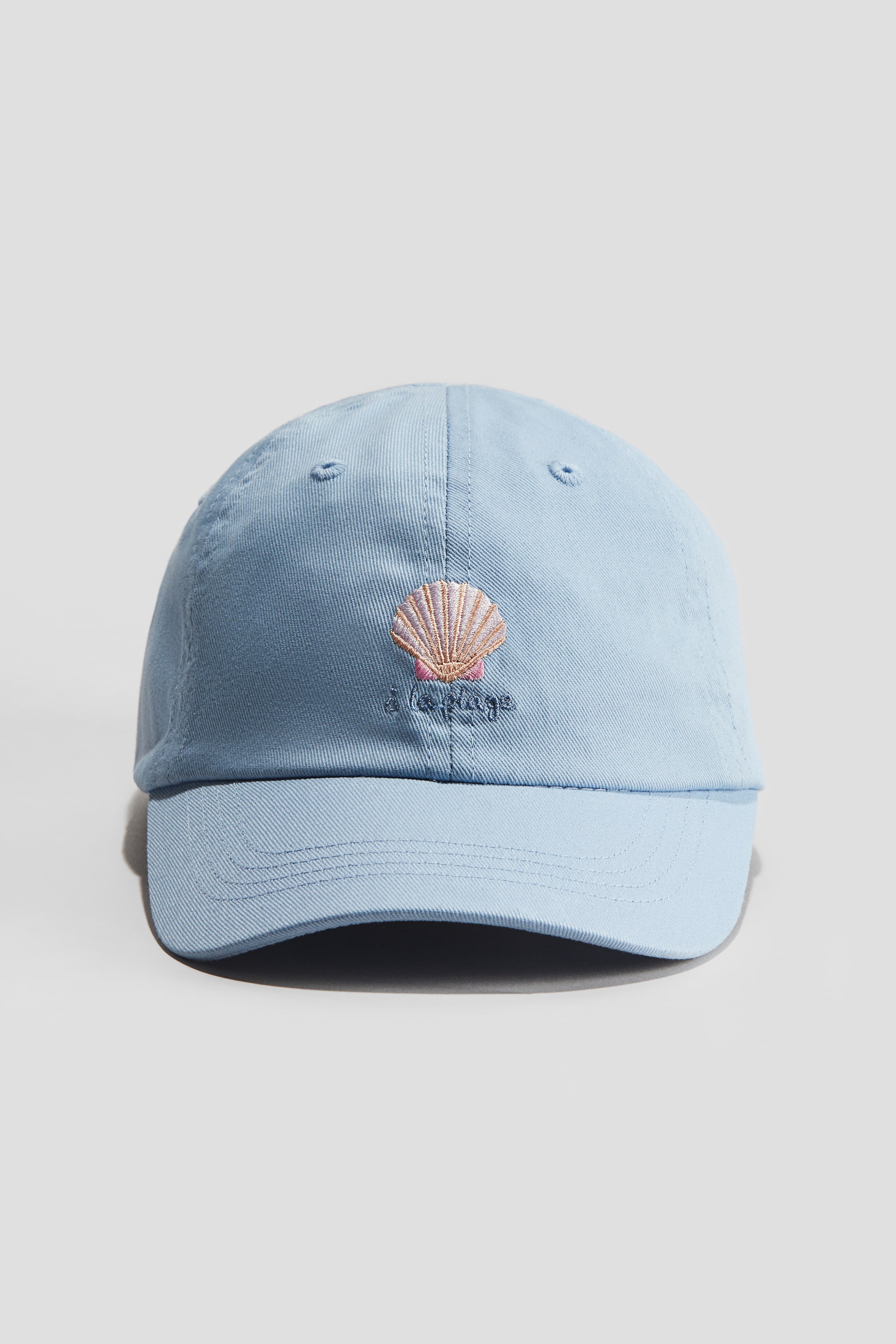 Cap with Embroidered Detail