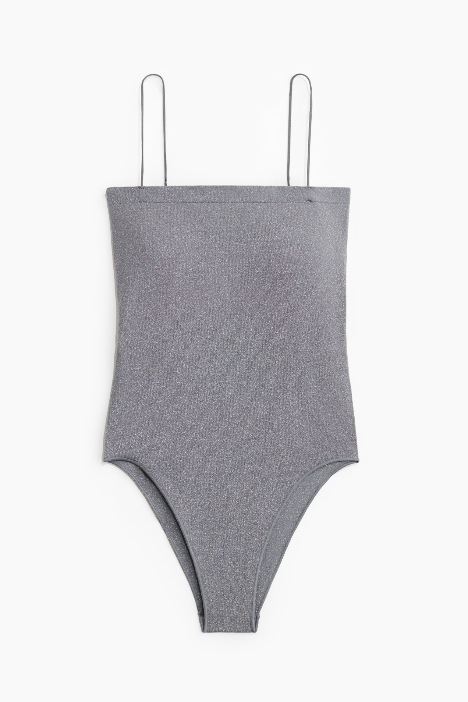Glittery seamless body - Grigio - 2