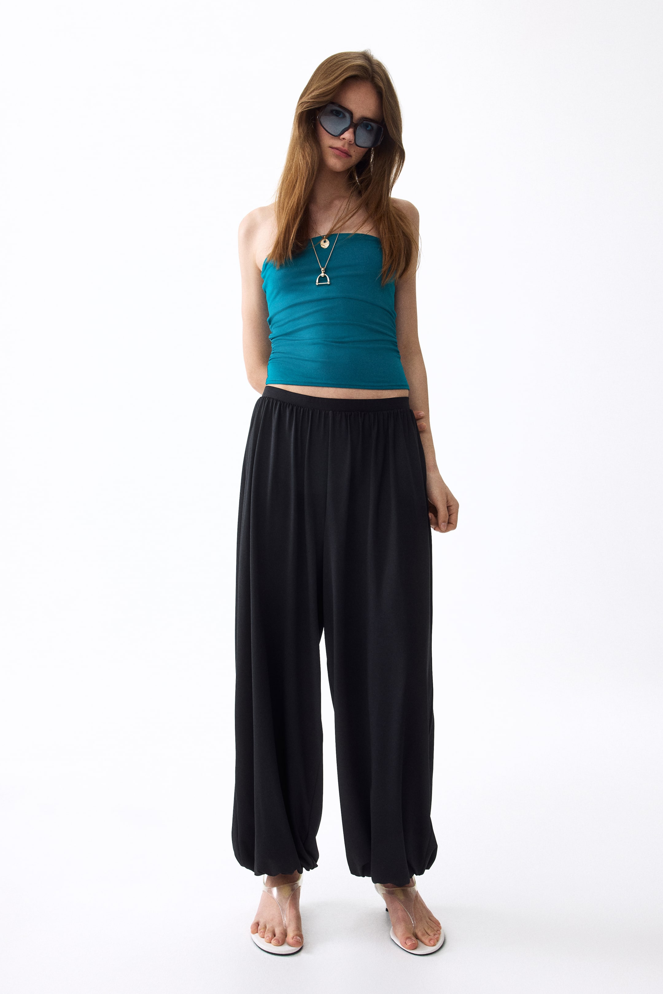 Gathered Tube Top