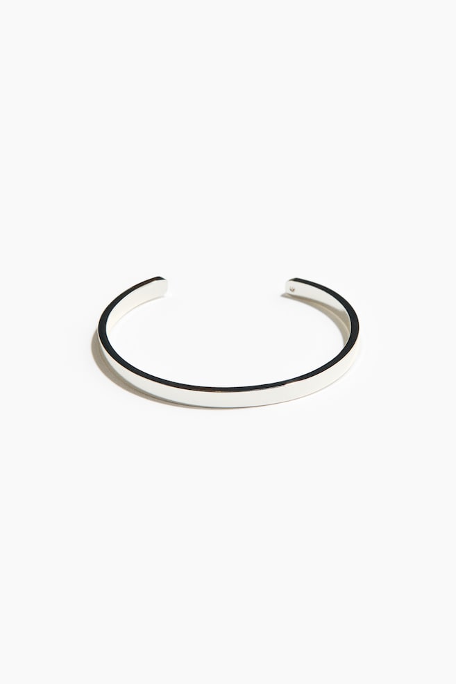 Cuff Bracelet - Silver-colored - 1