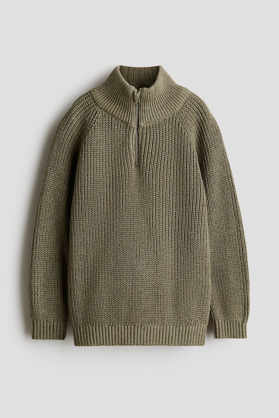 Детские свитеры H&M Half-Zip Sweater