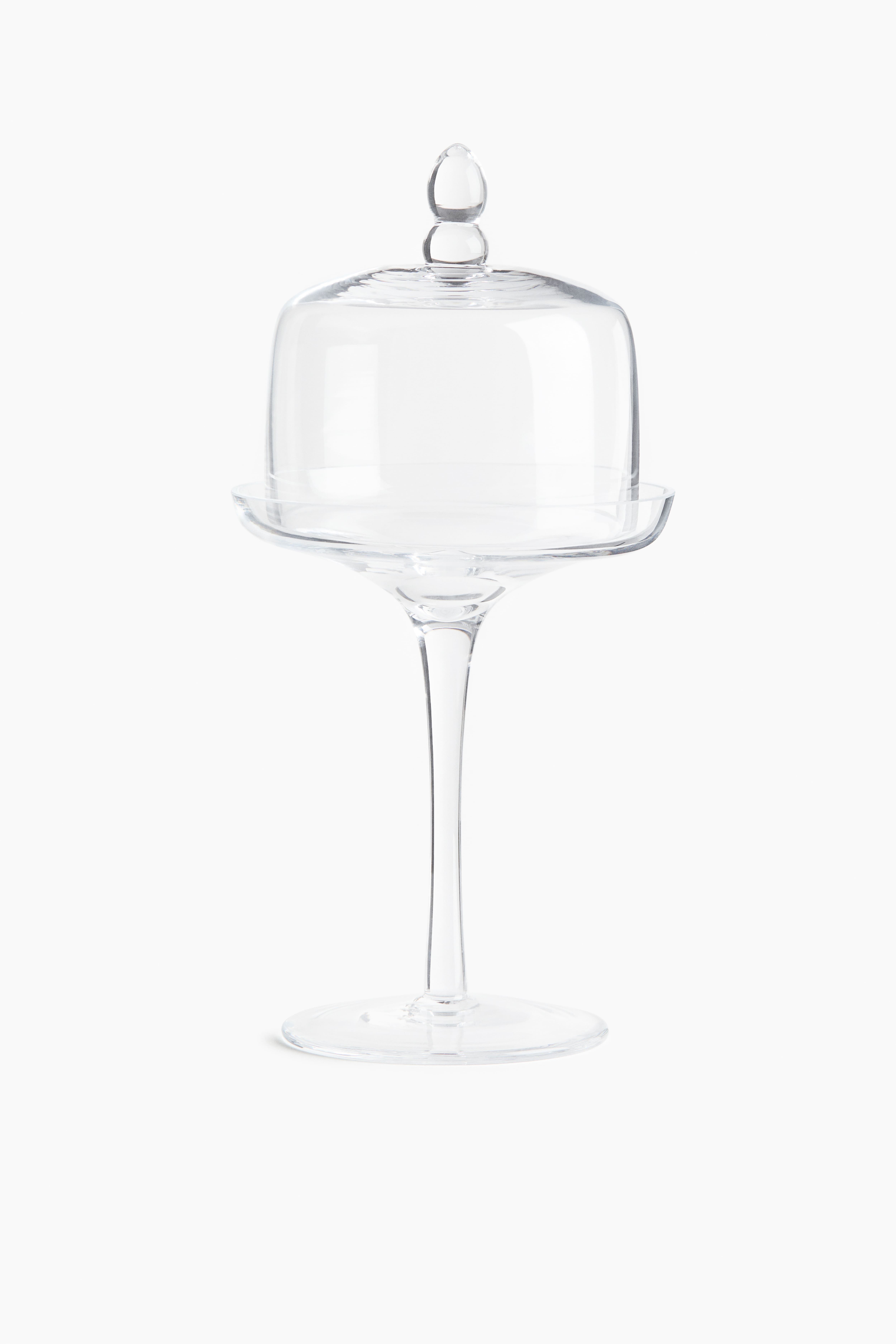 Small Glass Cake Stand
