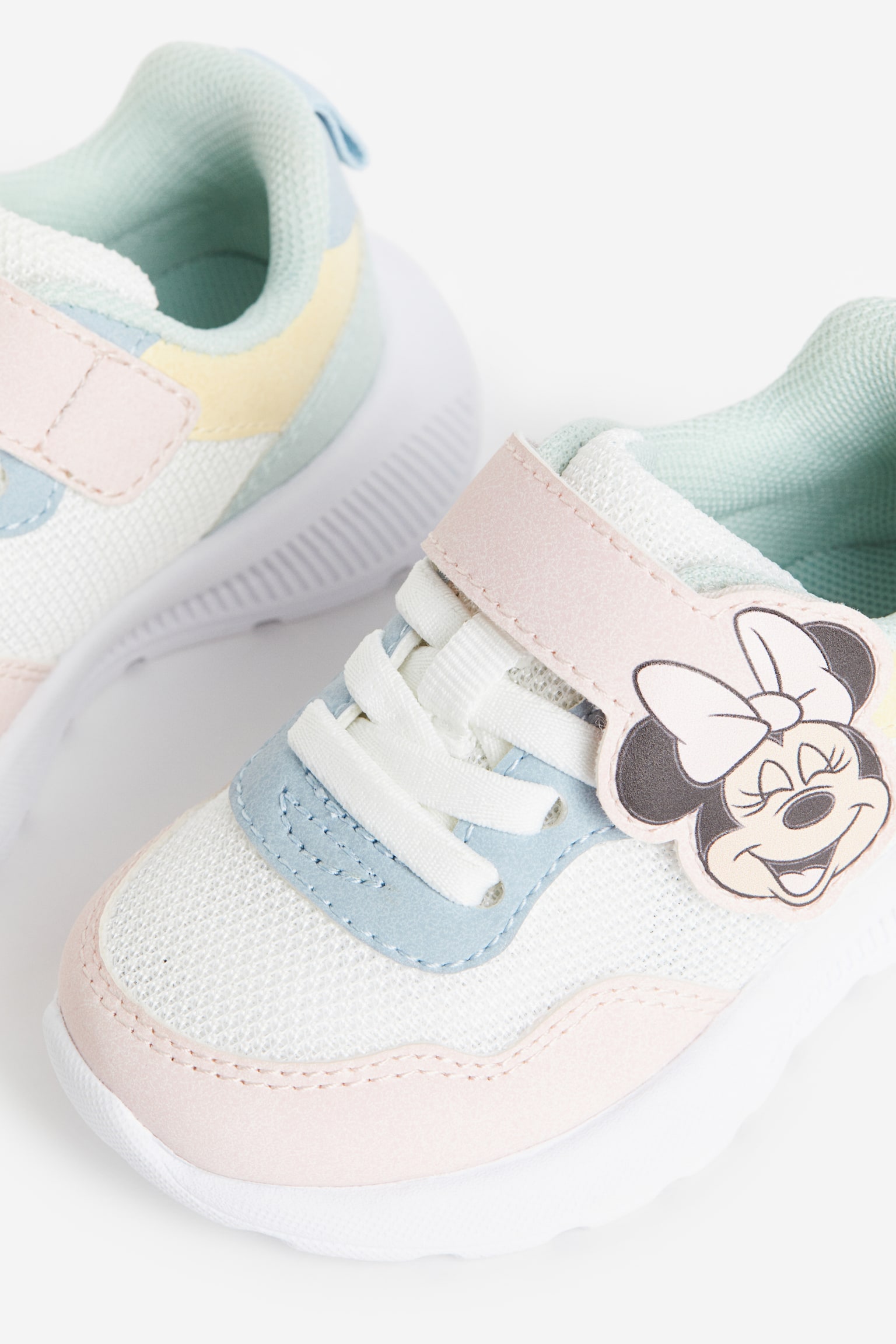 Lightweight Sole Sneakers - Light pink/Minnie Mouse/Light blue/Mickey Mouse - 2