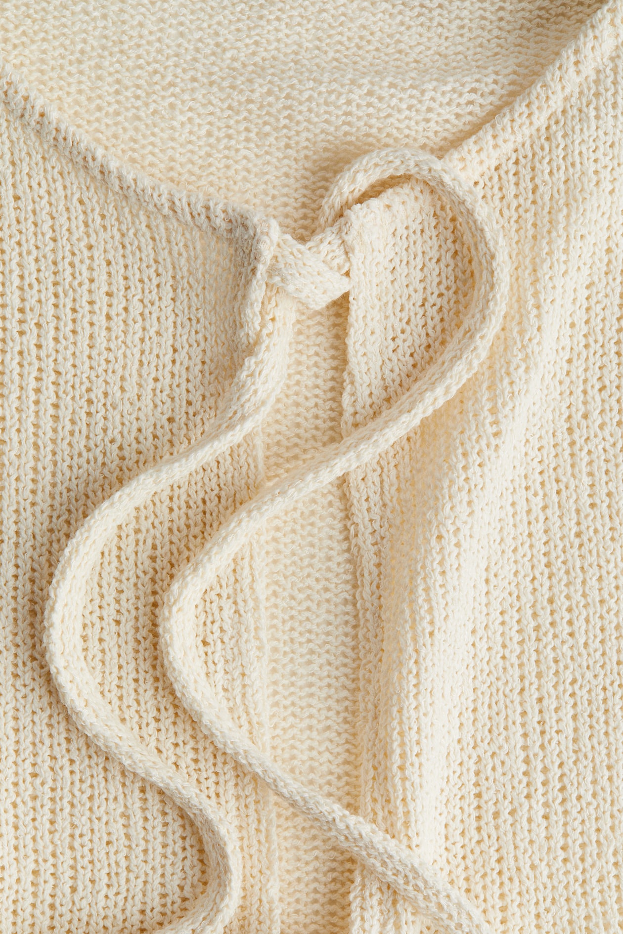 Tie-Front Peplum Top - image 3