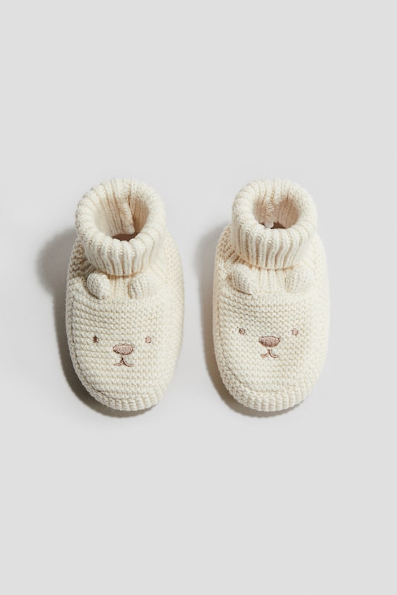 Детские тапочки H&M Cotton Knit Slipper Socks