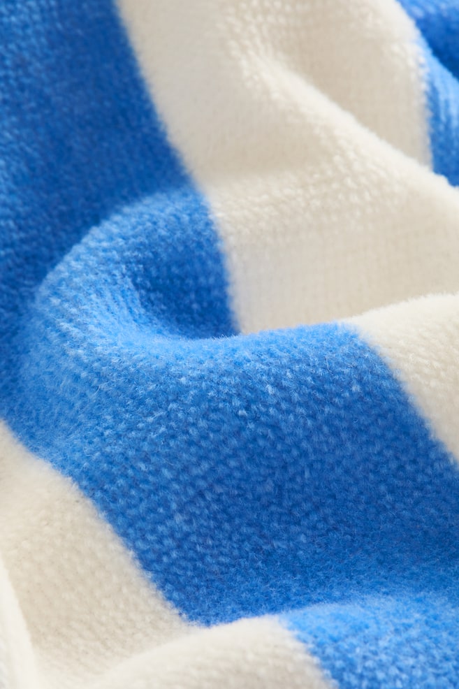 Bata de baño para bebé en terry - Azul/Franjas/Beige claro/Franjas/Verde/Rayado - 4