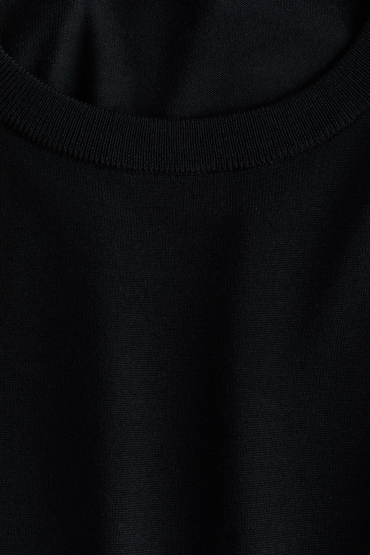 Merino wool jumper - Black/Blue - 6