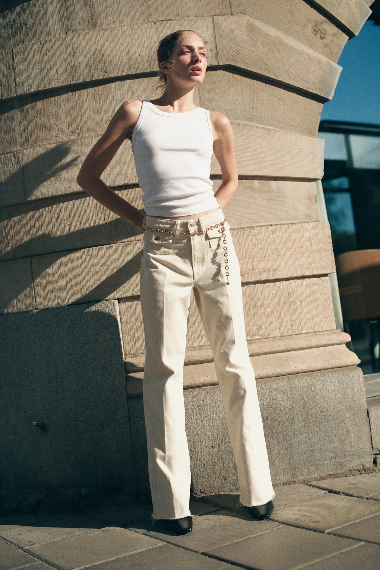 Flared High Jeans