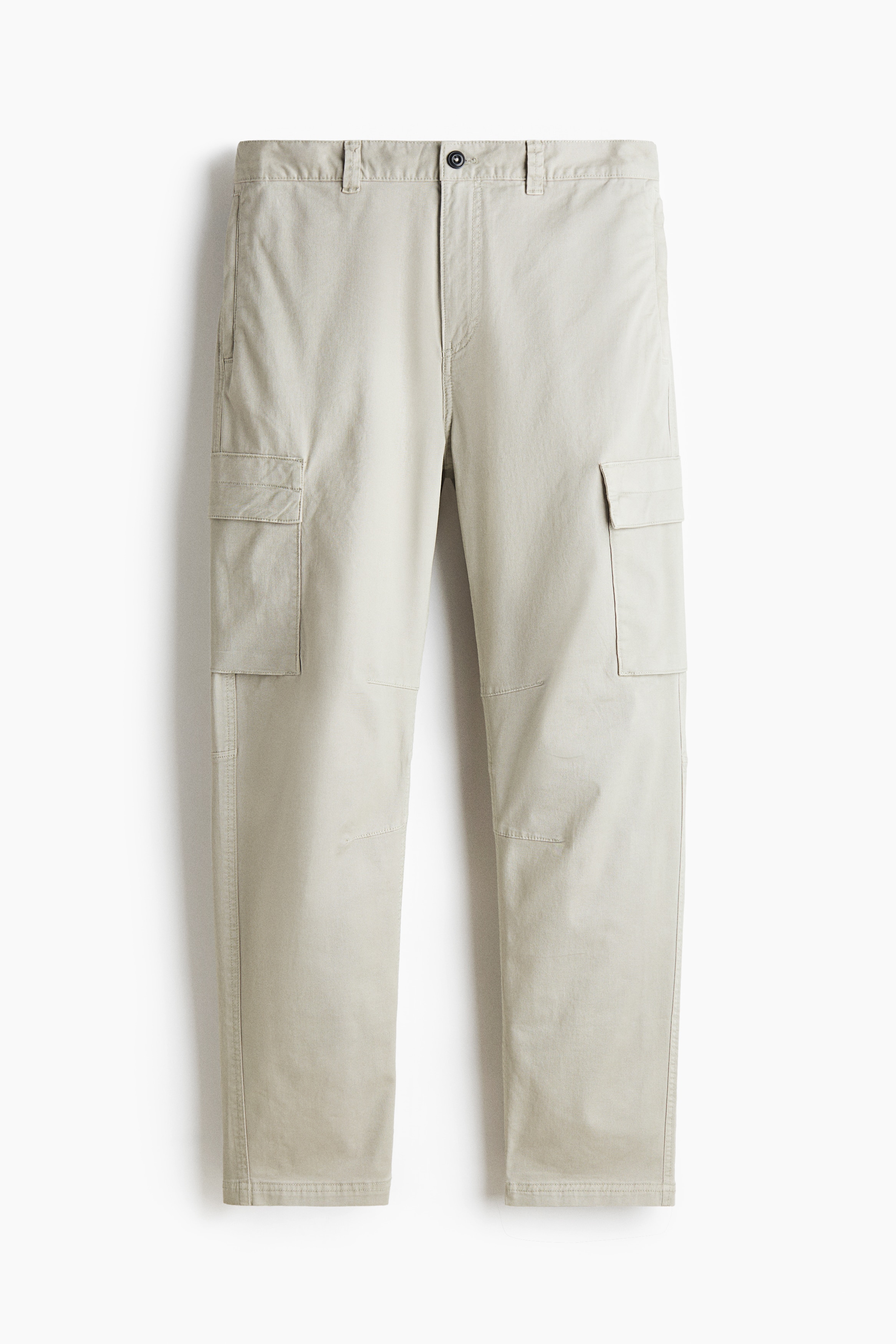 Regular-Fit Cargo Pants - Light beige/Black/Khaki green