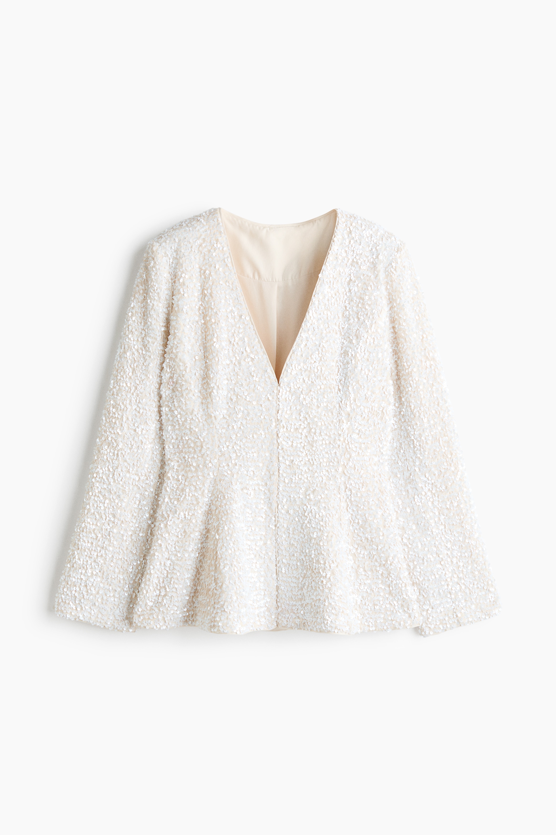 Blazer med pailletter
