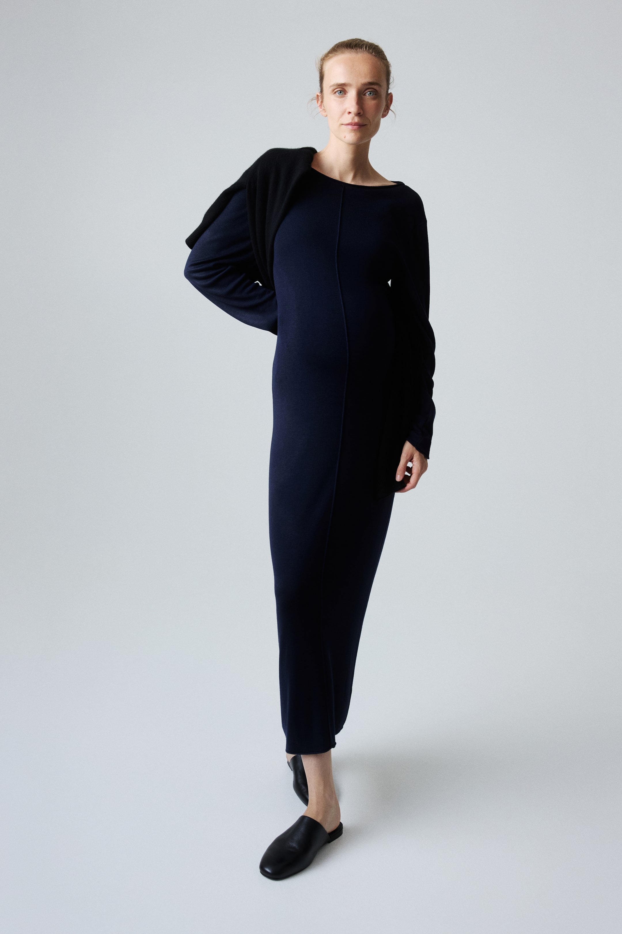 MAMA Fine-Knit Dress