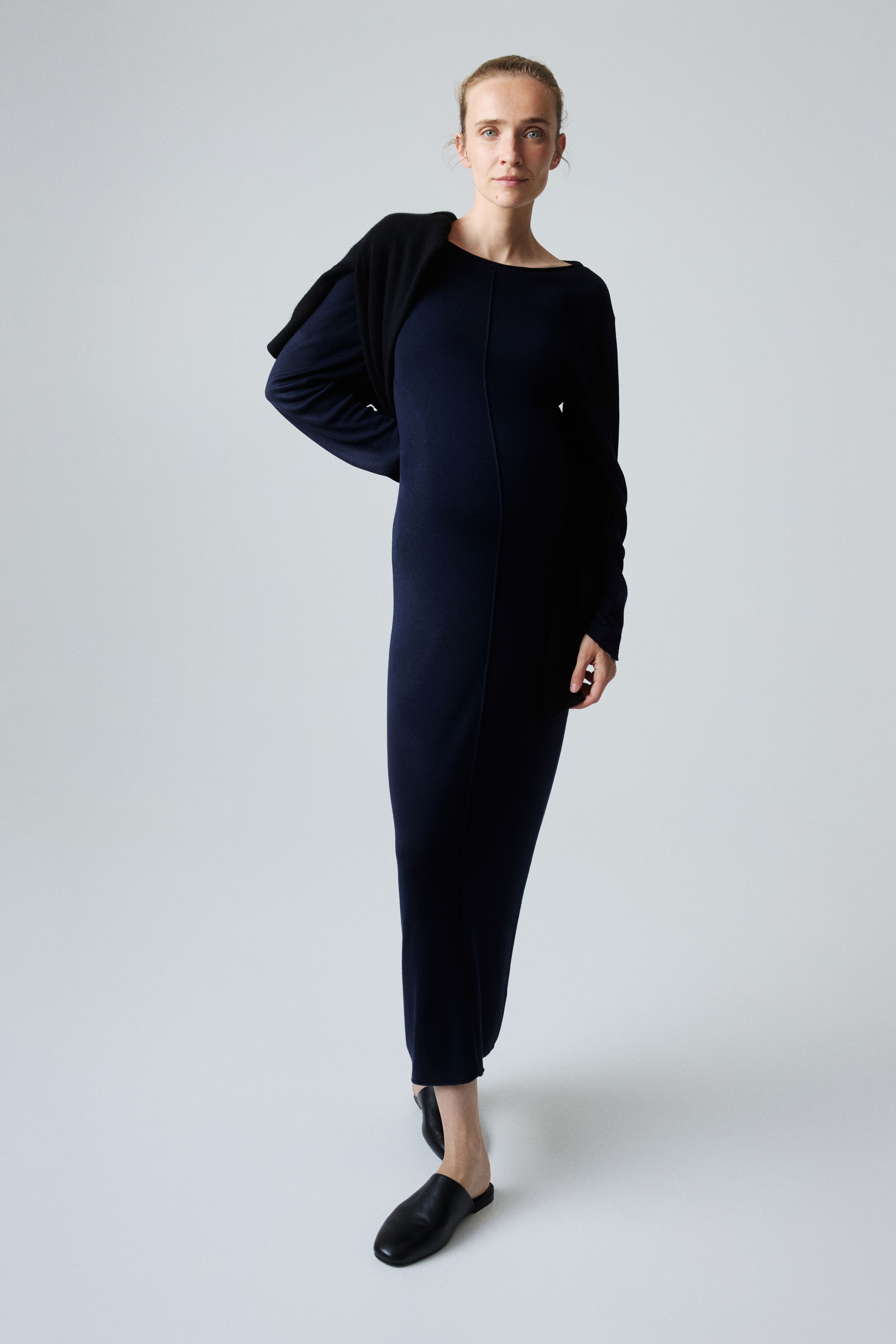 MAMA Fine-Knit Dress
