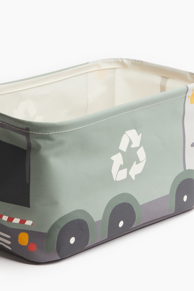 Cesto de arrumação autocarro-Verde/Recycle truck - 3