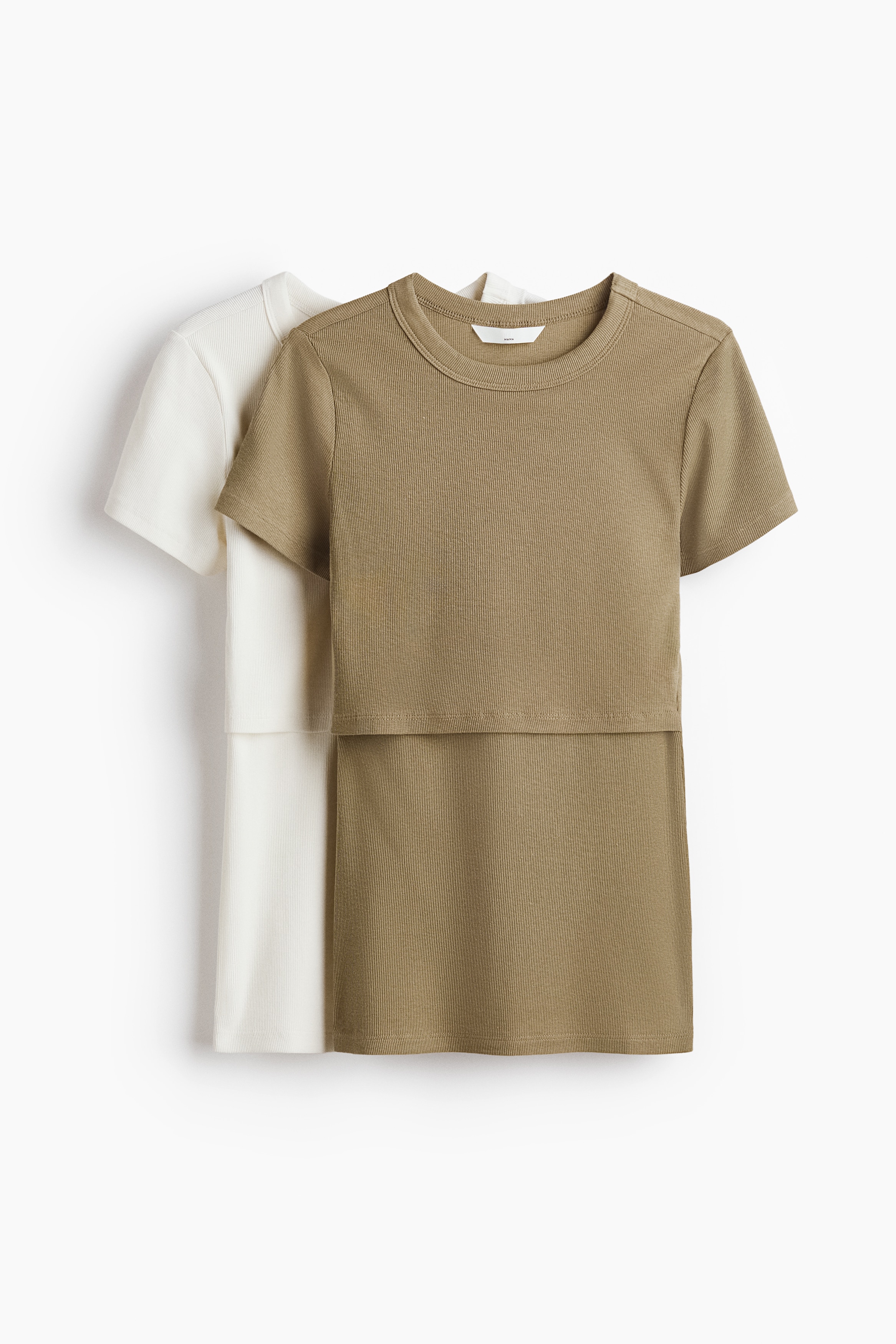 MAMA 2-pack Before & After nursing topsModel