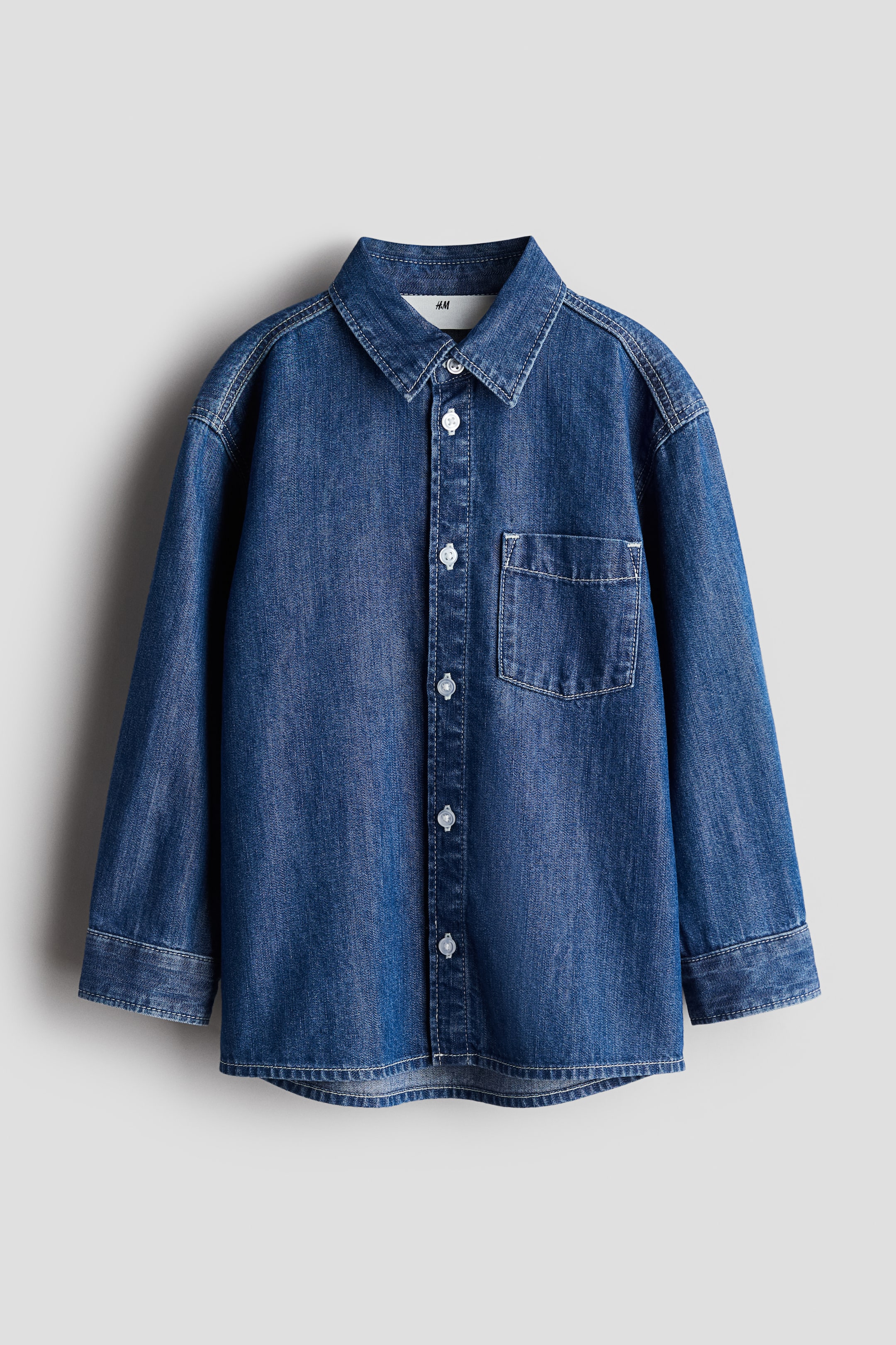 Cotton Denim Shirt