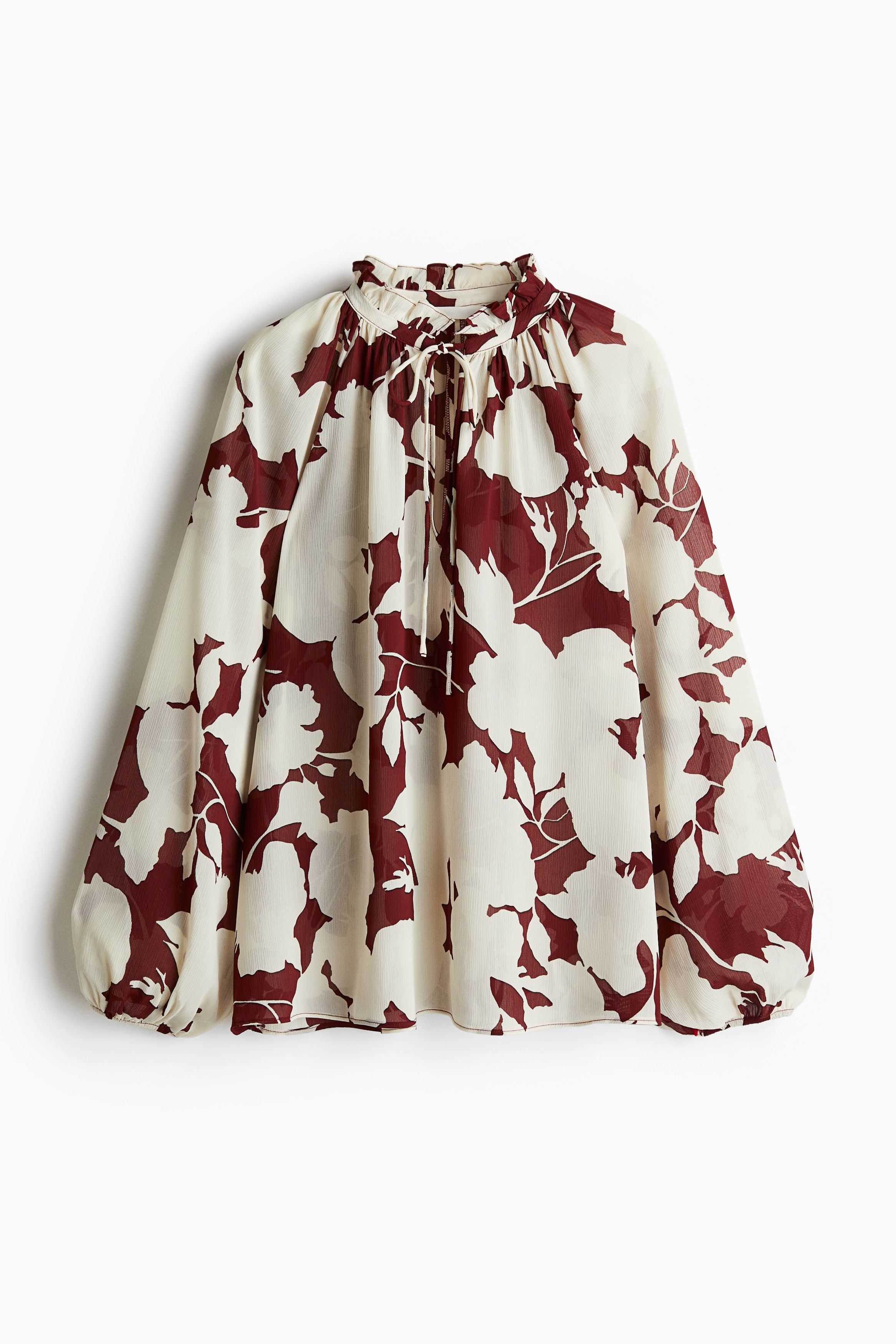 chiffon blouse h&m