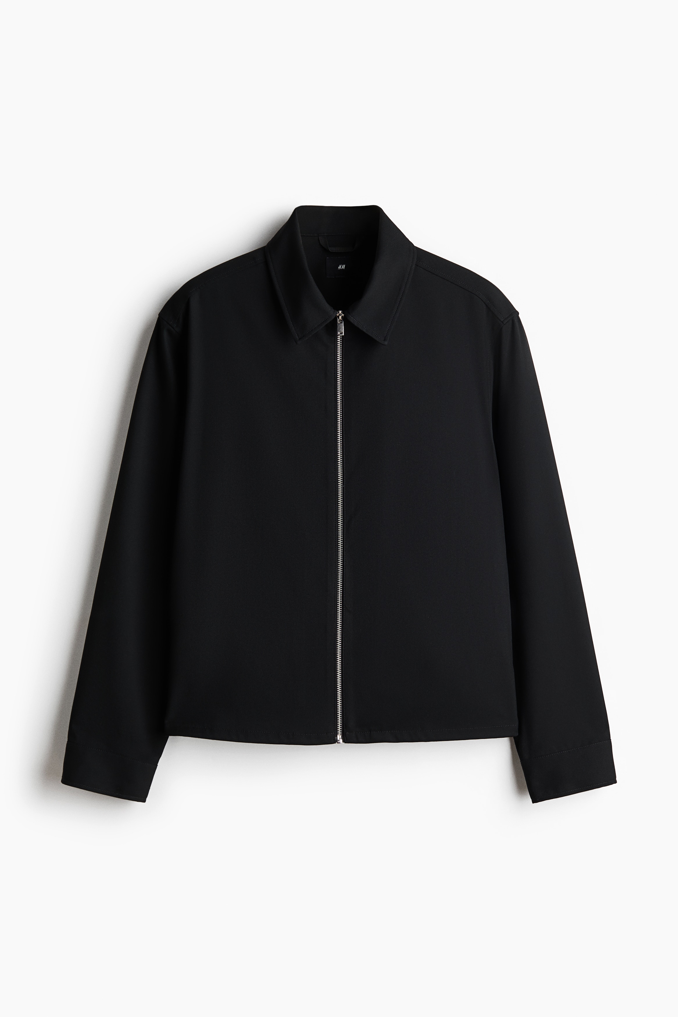 Sobrecamisa de sarga - Negro/Gris oscuro