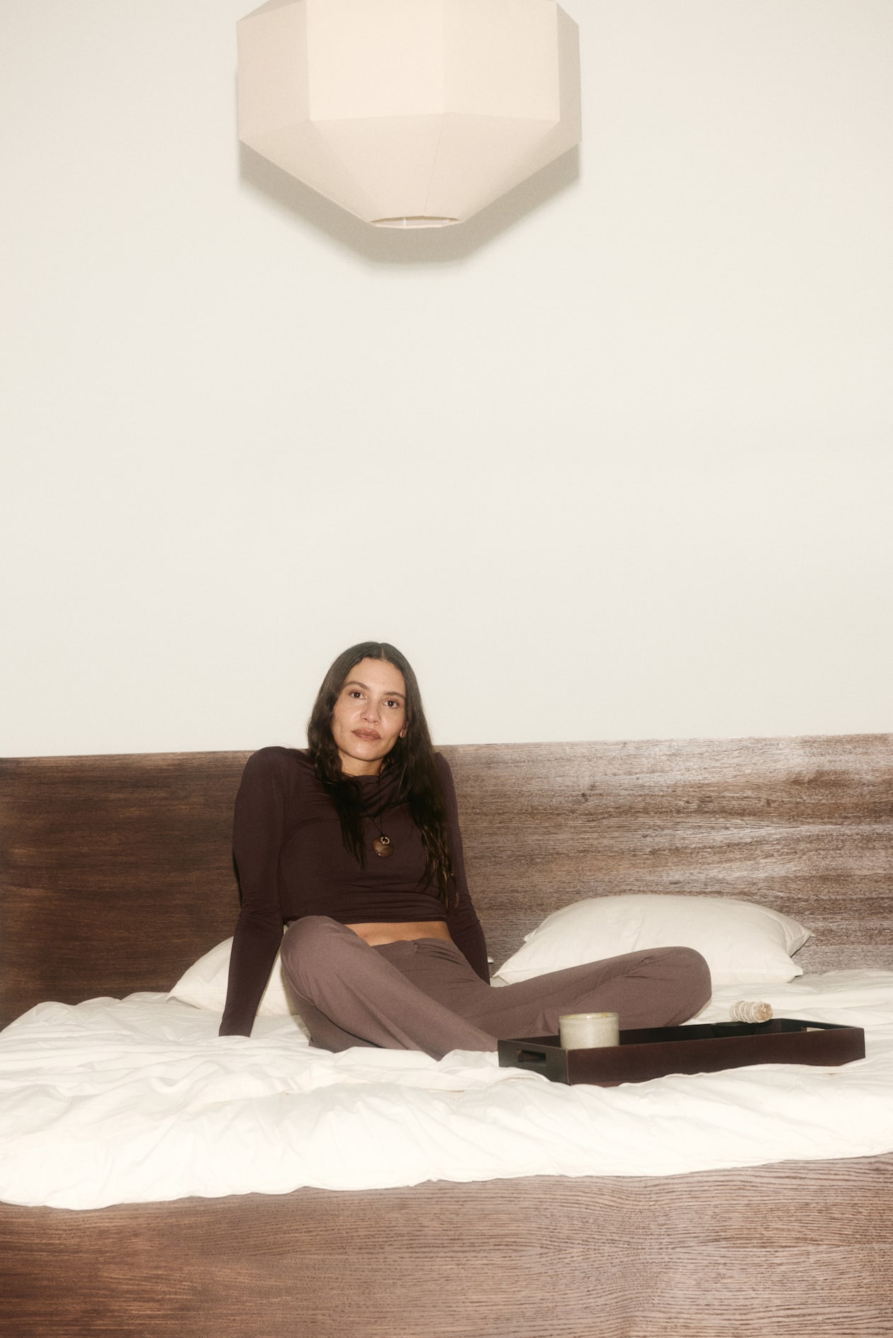 Cropped Long-Sleeved Yoga Top - image 5